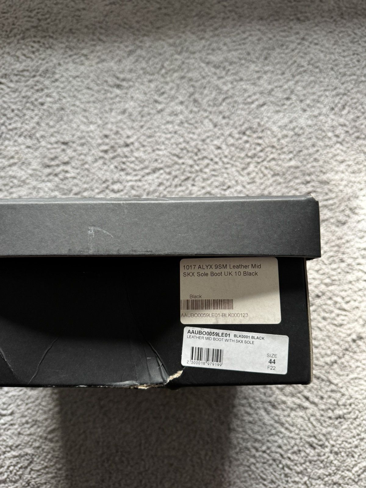 1017 ALYX 9SM 1017 Alyx 9SM Leather Mid SKX Sole Boot Size US 11 / EU 44 - 8 Thumbnail