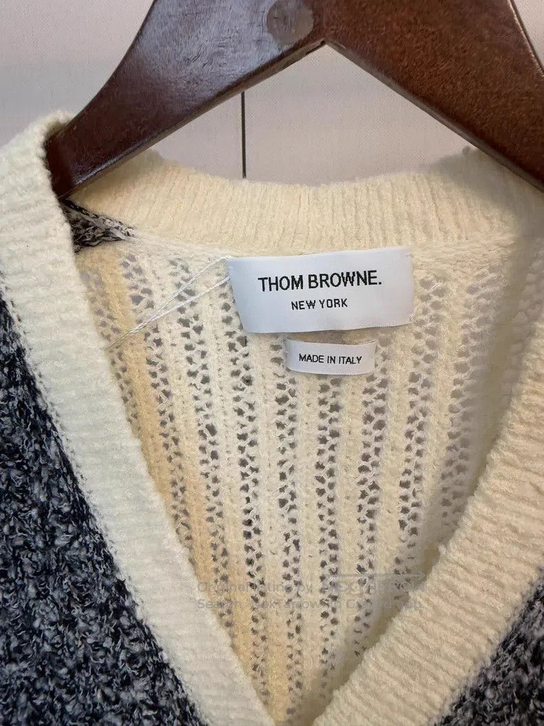 Thom Browne Thom Browne Woolen Blended Cardigan Size XS / US 0-2 / IT 36-38 - 2 Thumbnail