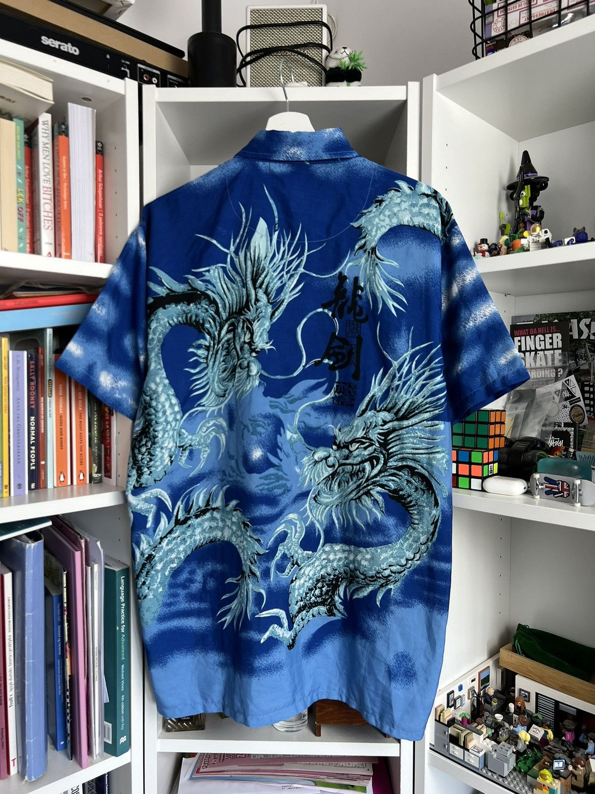 Other Vintage y2k Ricky Trailer Park boys dragon print shirt M 00s Size US M / EU 48-50 / 2 - 2 Thumbnail