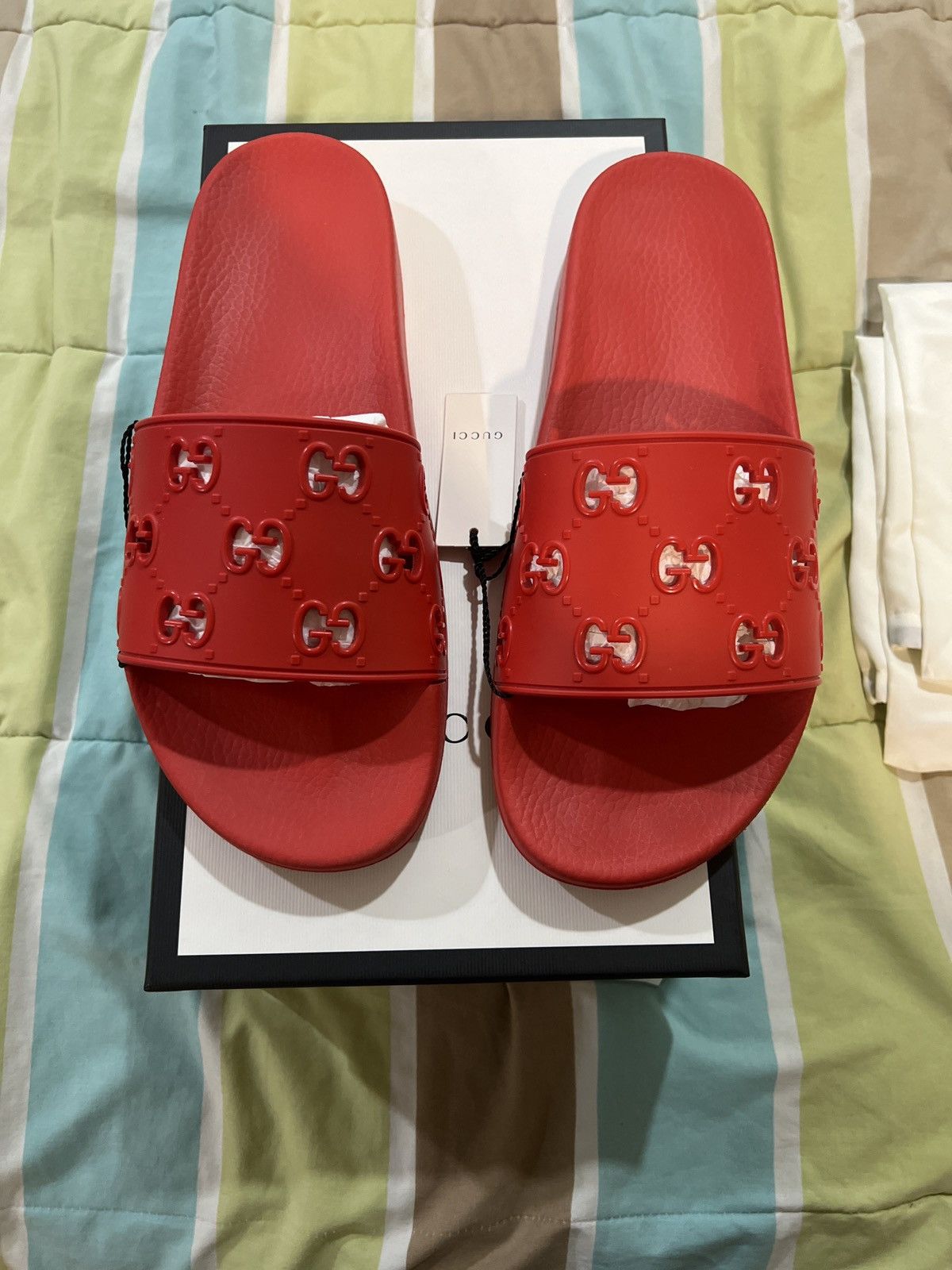 Gucci Gucci slides Size US 11 / EU 44 - 2 Thumbnail