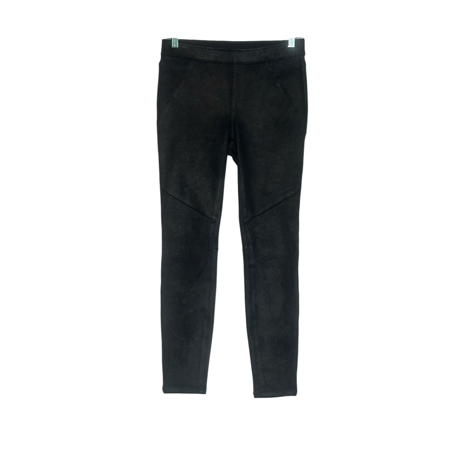 Free People Free People Faux Suede Leather Moto Leggings Pants Size 4 Size 27" / US 4 / IT 40 - 8 Thumbnail
