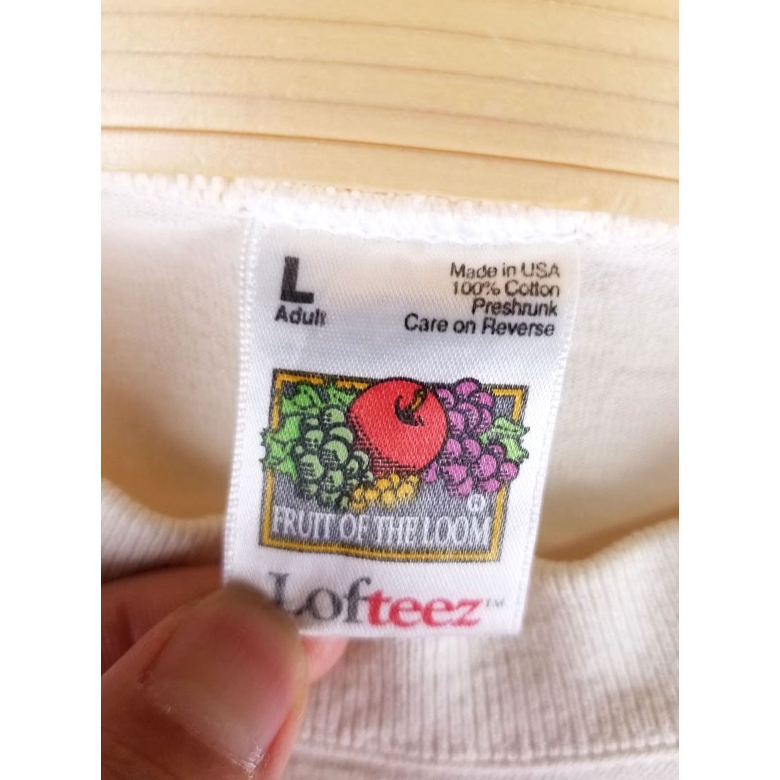 Fruit Of The Loom VINTAGE 96' GARFIELD FISHING BOAT T-SHIRT LARGE ALL OVER PRINT 2 SIDE PRINT Size US L / EU 52-54 / 3 - 4 Thumbnail