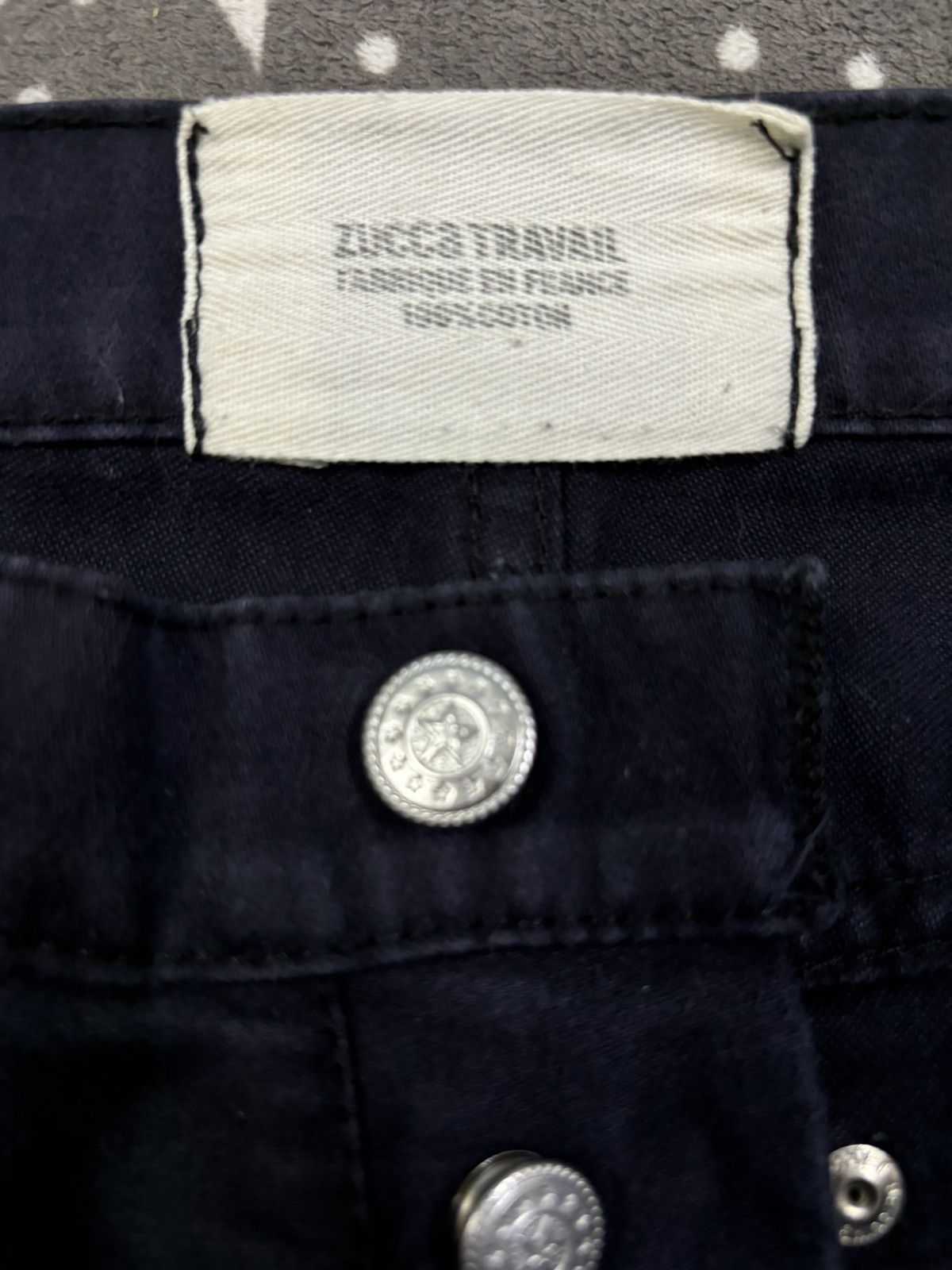 Zucca Zucca Travail by Issey Miyake Frayed Leg Short Pants Size 26" / US 2 / IT 38 - 11 Thumbnail