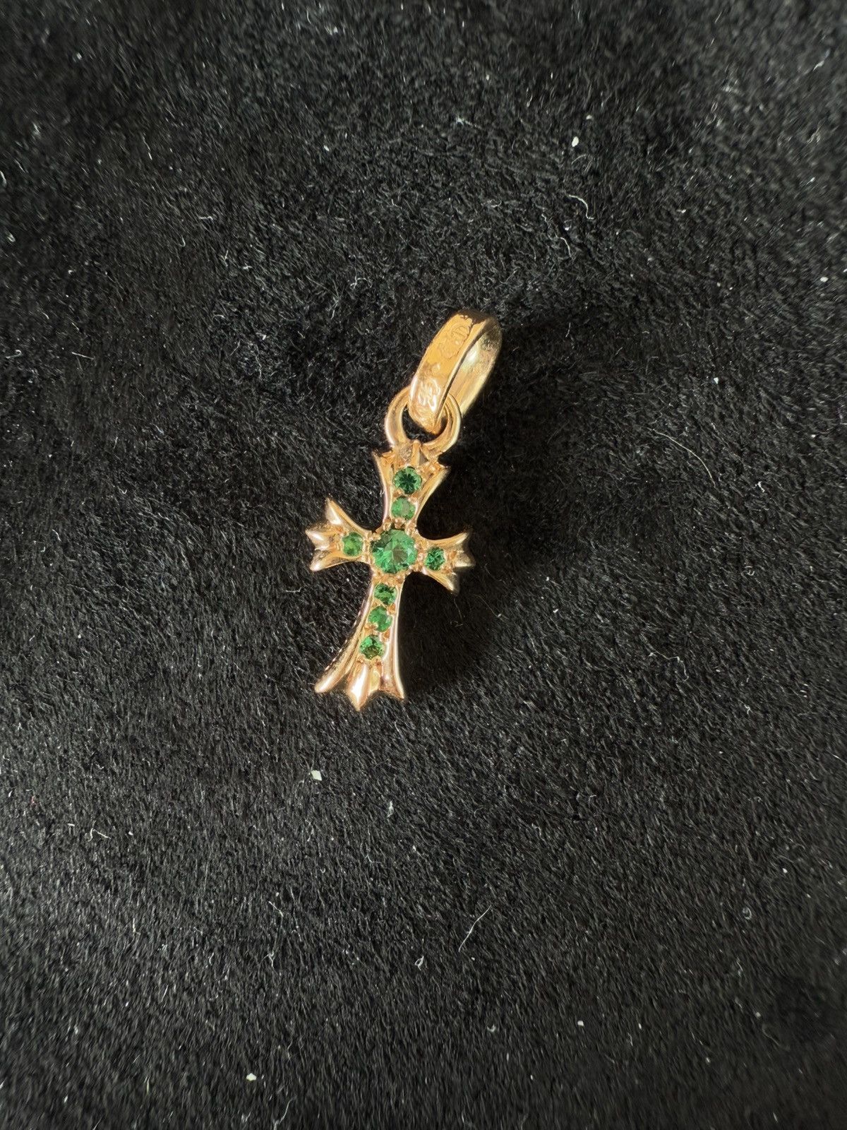 Chrome Hearts Chrome Hearts 22K Emerald Baby Fat charm pendant 