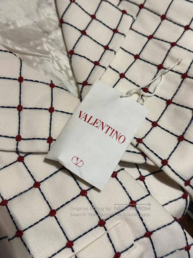 Valentino Valentino Limited edition jacket Pure handmade beaded embe Size XS / US 0-2 / IT 36-38 - 8 Thumbnail