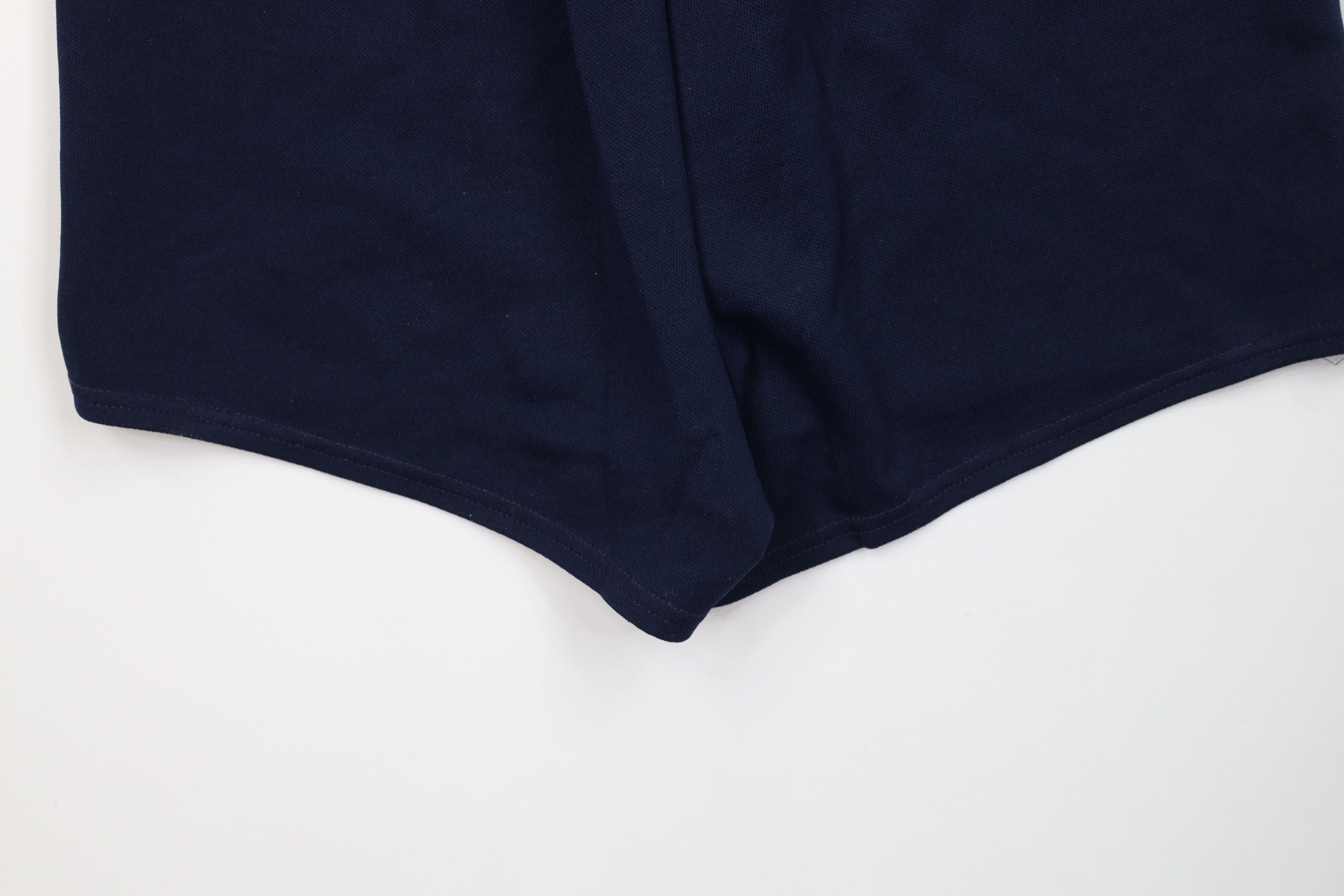 Vintage Vintage 70s Streetwear Jogging Soccer Shorts Blue USA Size 22" - 11 Thumbnail