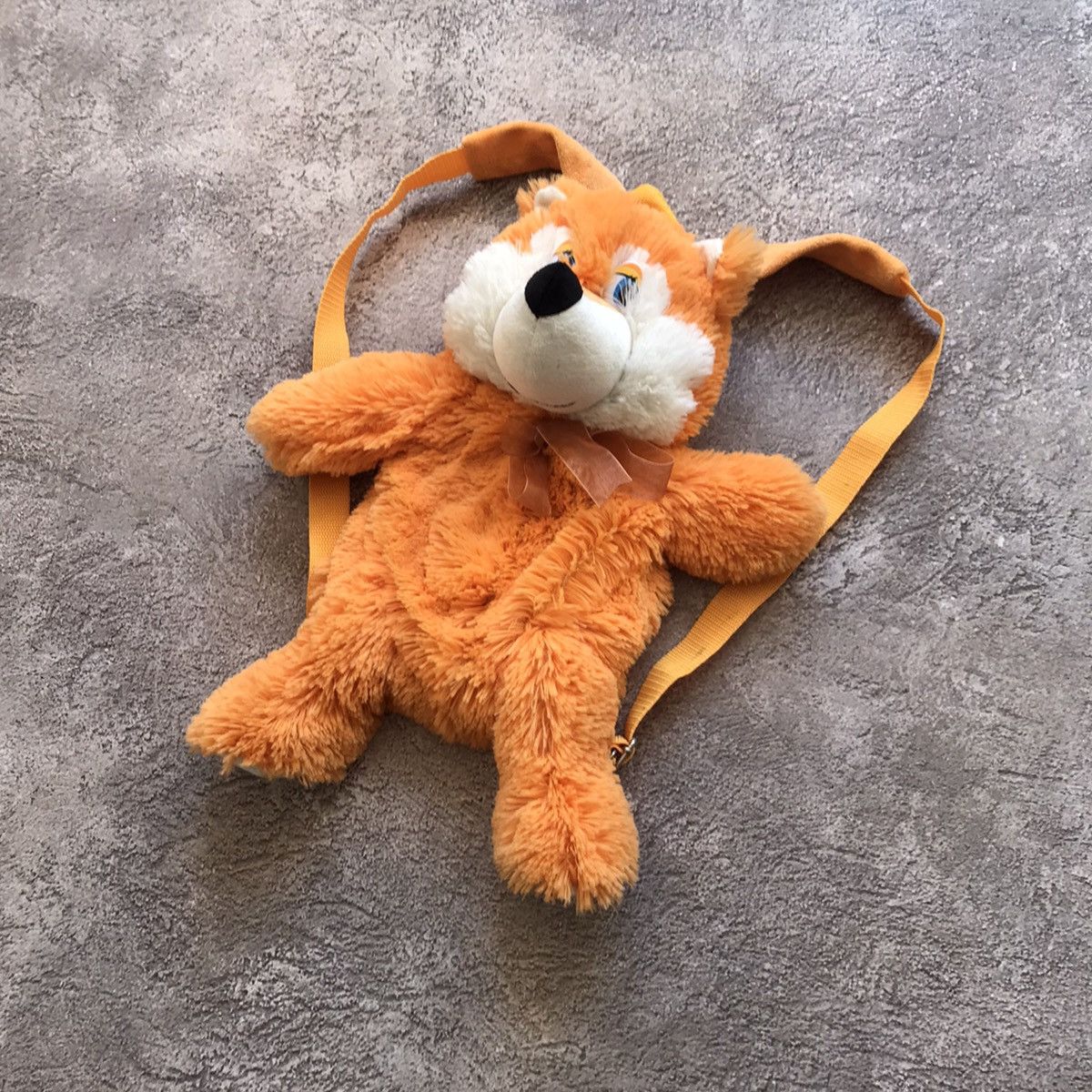 Vintage Vintage Y2K Fox Plush Backpack Baggy Streetwear Toy Faded OS Size ONE SIZE - 2 Thumbnail