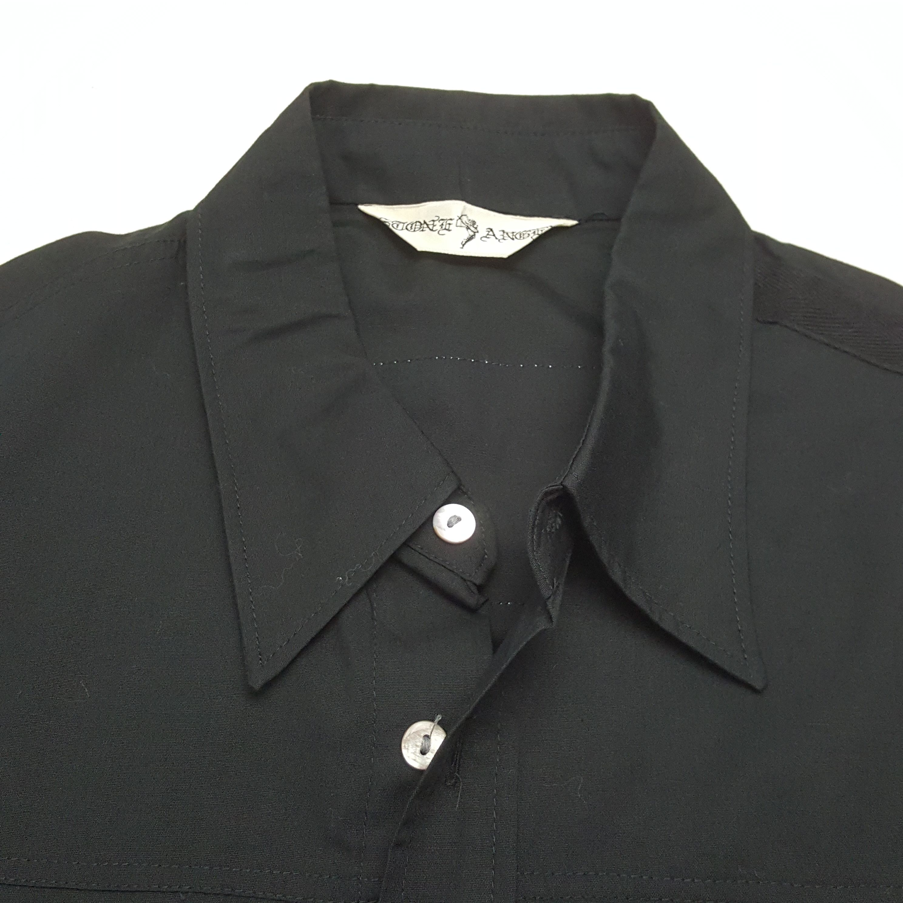Japanese Brand Vintage Stoneangel Skullhead Rare Fashion Shirt RR28 Size US S / EU 44-46 / 1 - 7 Thumbnail
