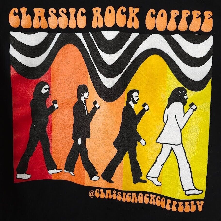 Gildan Classic Rock Coffee T Shirt Mens Size XL Black Las Vegas Size US XL / EU 56 / 4 - 4 Thumbnail