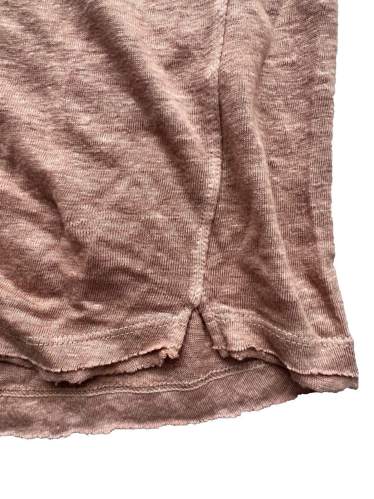 Frame Frame Organic Linen Easy True Tee Blush ( S ) Size S / US 4 / IT 40 - 3 Thumbnail