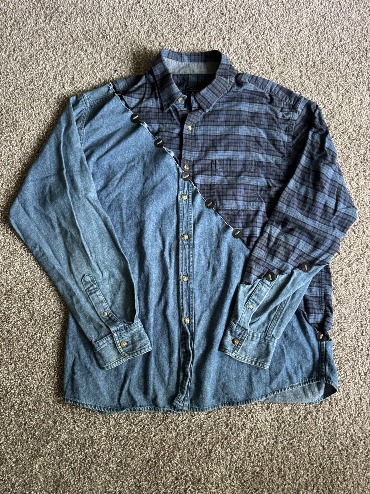 KOZABURO Kozaburo PRM Staple Shirt Size US XL / EU 56 / 4 - 1 Thumbnail