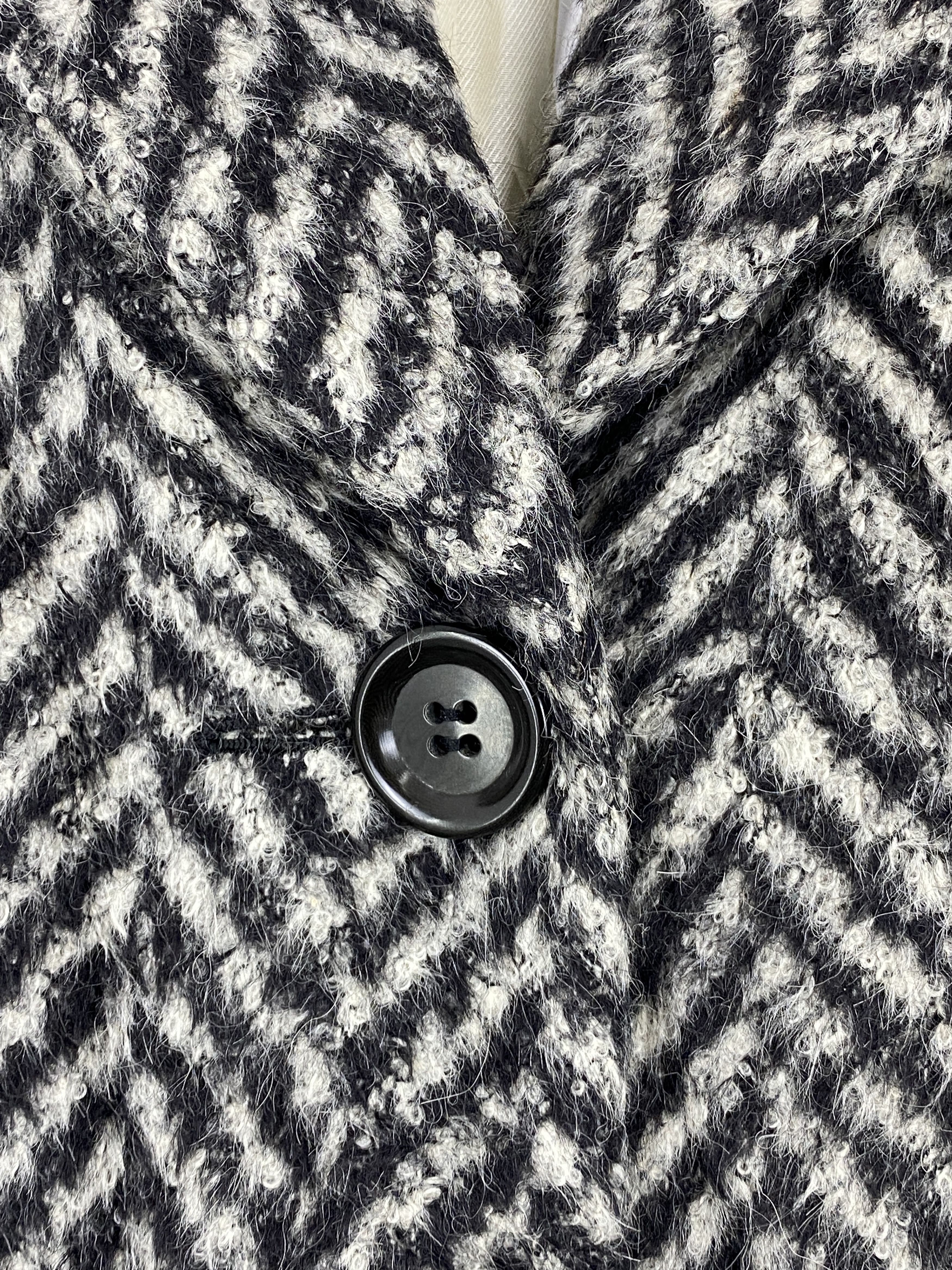 Japanese Brand Vintage Japanese Brand Slow Gun Wool Long Jacket J1732 Size US XS / EU 42 / 0 - 7 Thumbnail