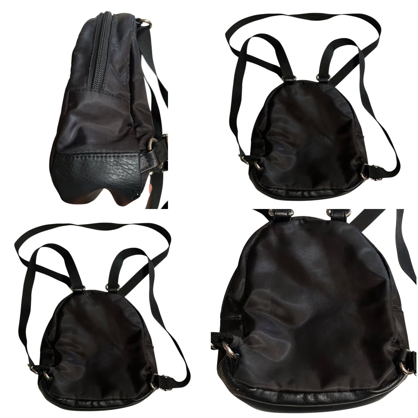 The Sak The Sak Esperato Mini Backpack Black Zippered Travel Purse Bag Women's Size ONE SIZE - 9 Thumbnail
