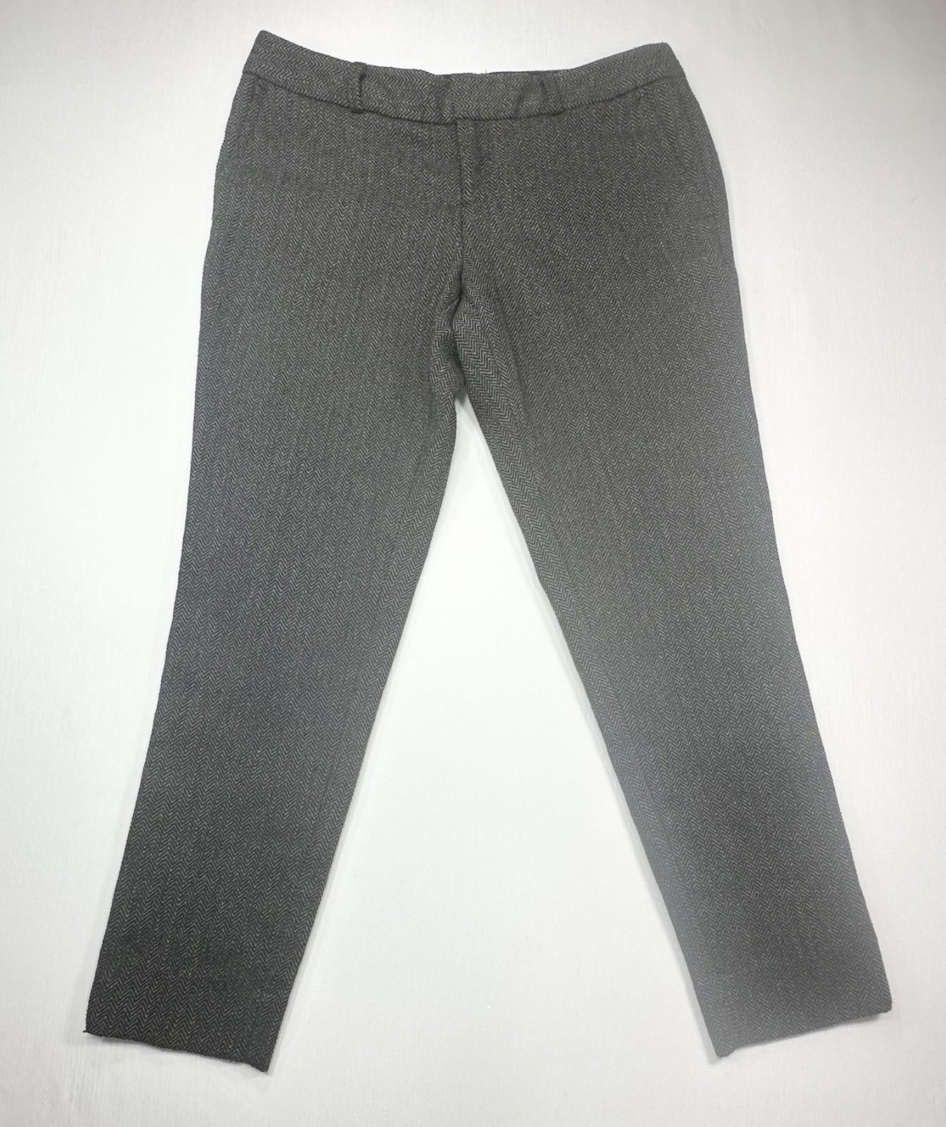 Banana Republic Banana Republic Petite Ryan Polyester Wool Blend Brown 2P Size 26" / US 2 / IT 38 - 1 Thumbnail
