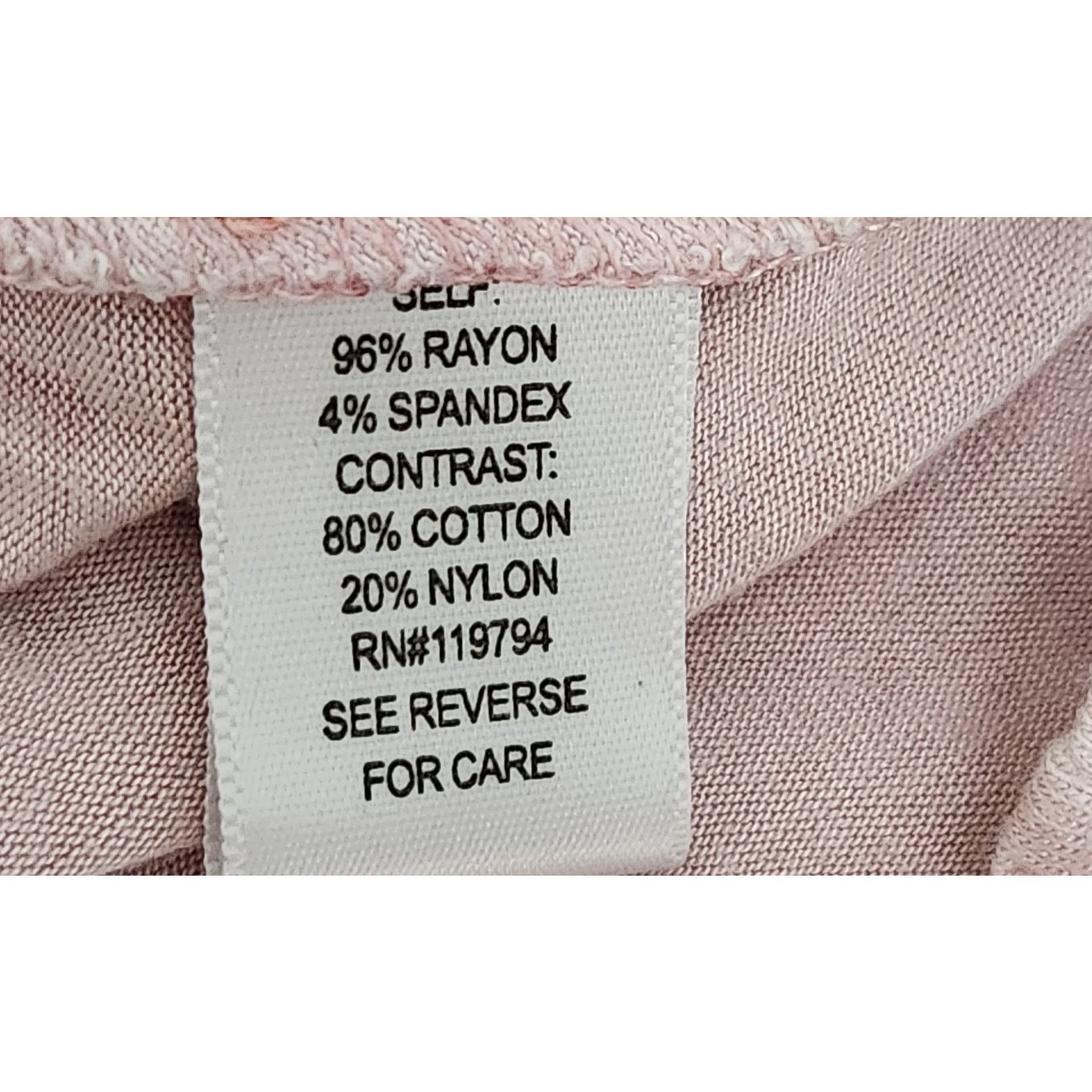 Other Unity World Wear Dusty Pink Lace Bodice Pleated Top Medium Size M / US 6-8 / IT 42-44 - 5 Thumbnail