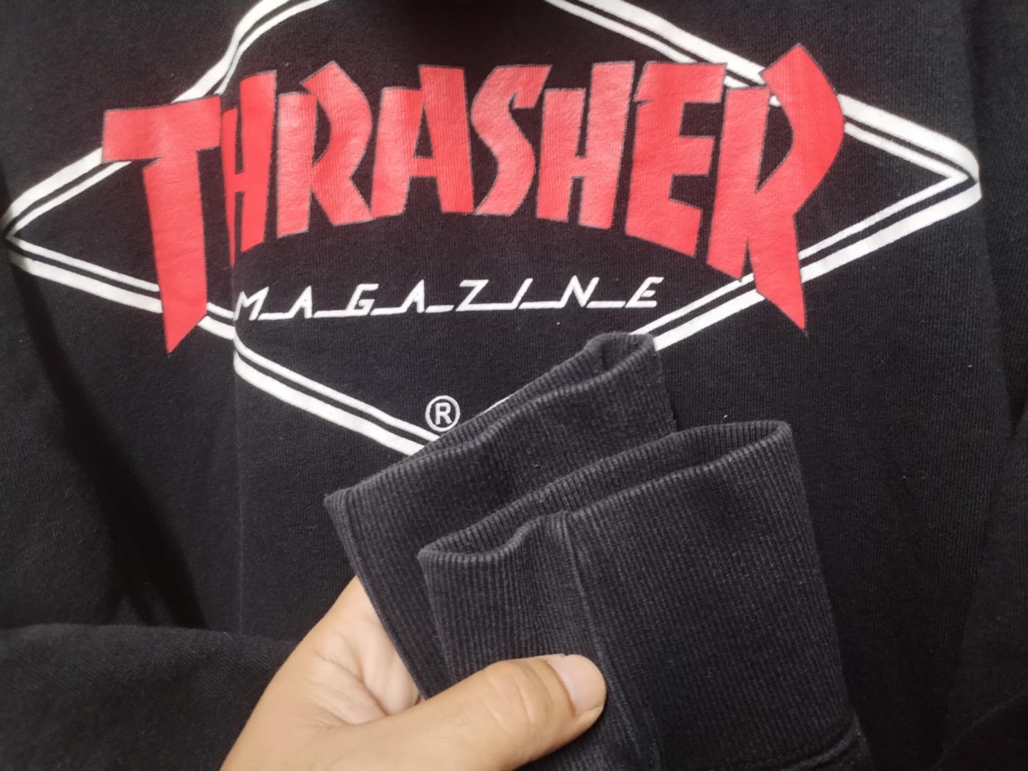 Thrasher 🔥 Rare 🔥Vintage thrasher very rare Size US XXL / EU 58 / 5 - 10 Thumbnail