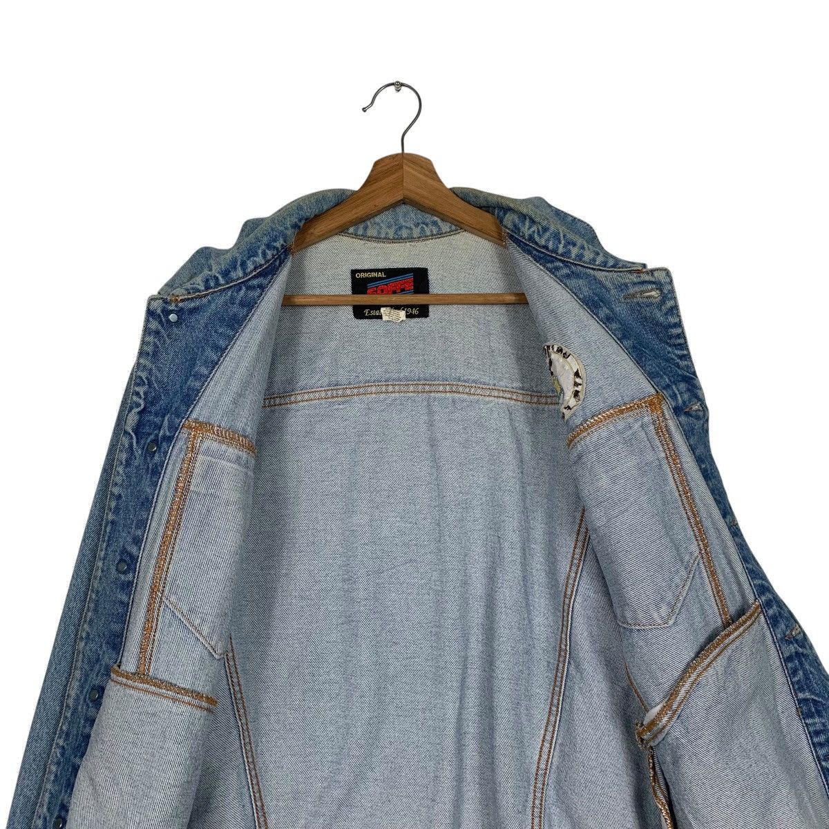 Soffe Vintage United States Air Force Denim Jacket Size US M / EU 48-50 / 2 - 12 Thumbnail