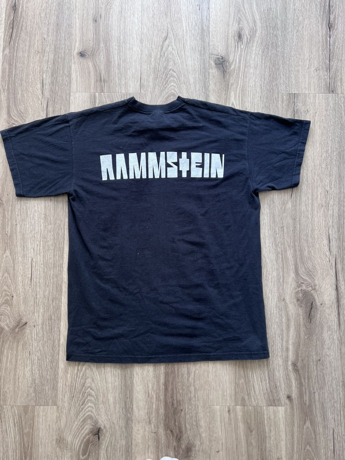 Band Tees × Vintage Vintage Rammstein Band Shirt Metal Tour Tee Graphic Y2K Size US M / EU 48-50 / 2 - 3 Thumbnail