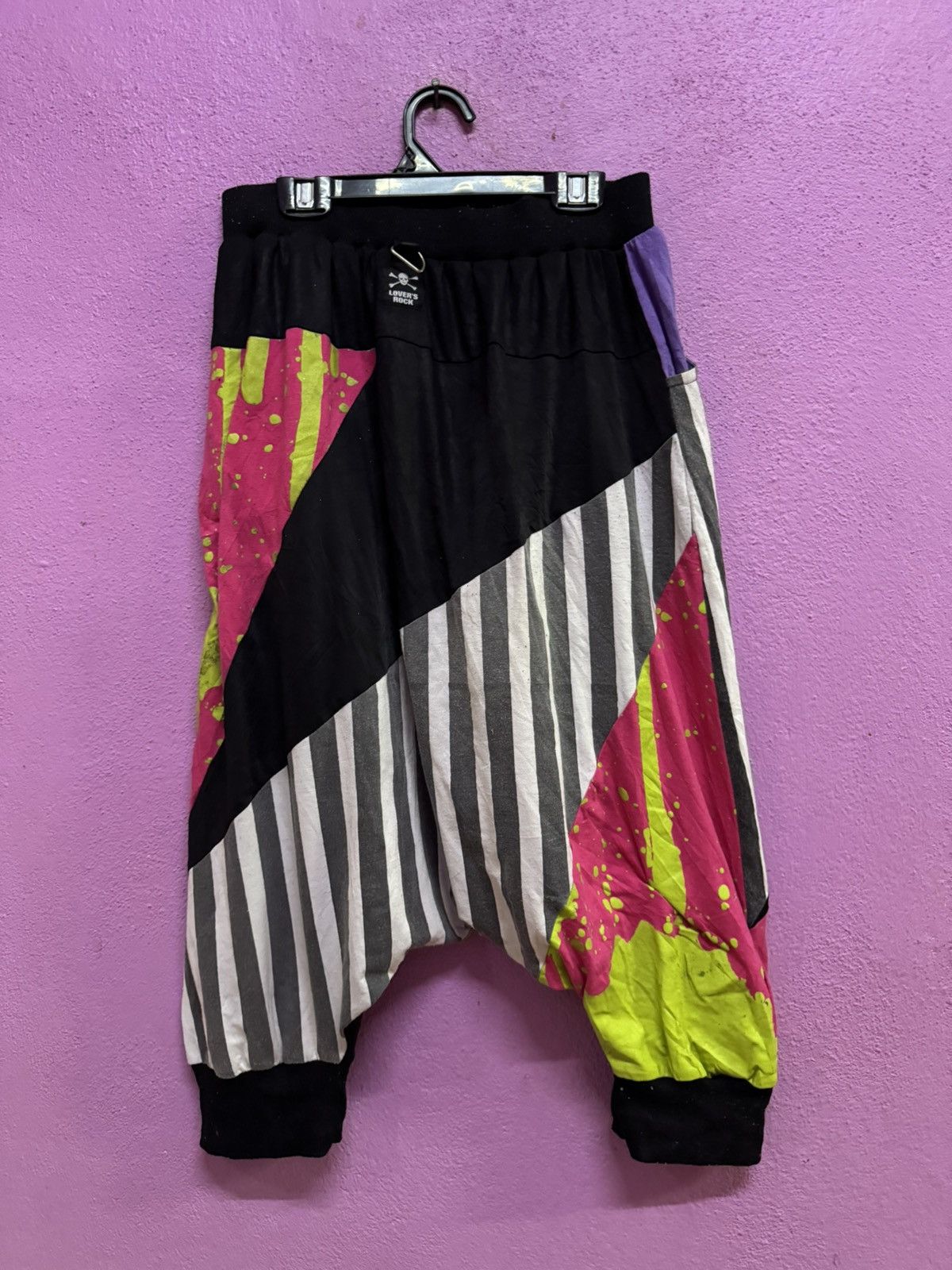 Super Lovers Lover's Rock Super Lover Cropped Stretch Pants Size US 26 / EU 42 - 2 Thumbnail