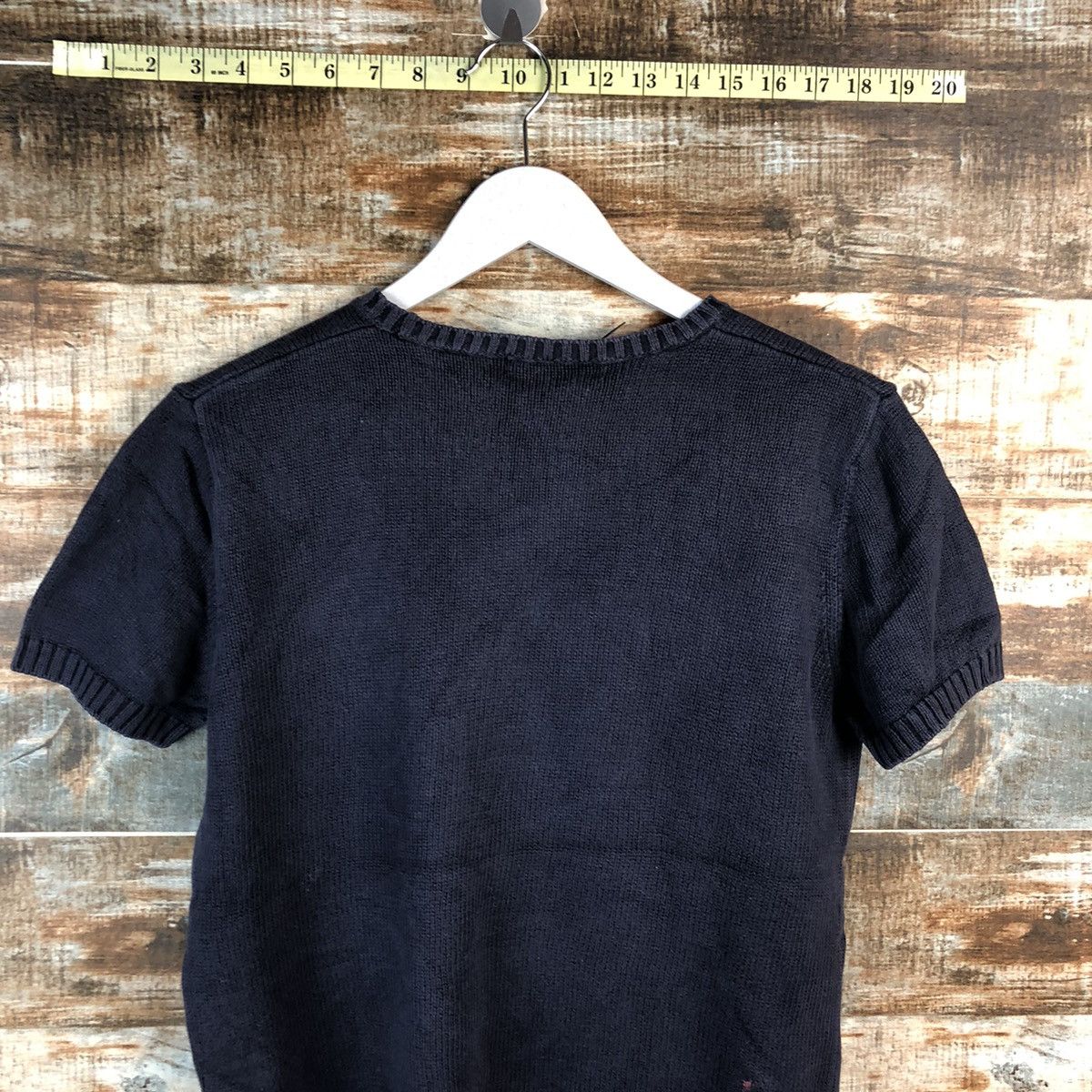 Ralph Lauren Ralph Lauren Sport Dark Blue Knitwear tee #A2499 Size S / US 4 / IT 40 - 14 Thumbnail