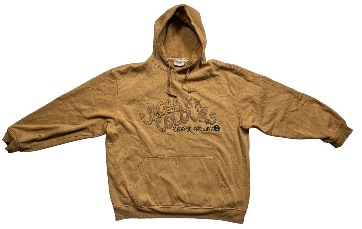 Cross Colours × Rap Tees × Vintage Vintage 00s Y2K Cross Colours Hoodie Hip Hop XXXL Size US XXL / EU 58 / 5 - 2 Thumbnail