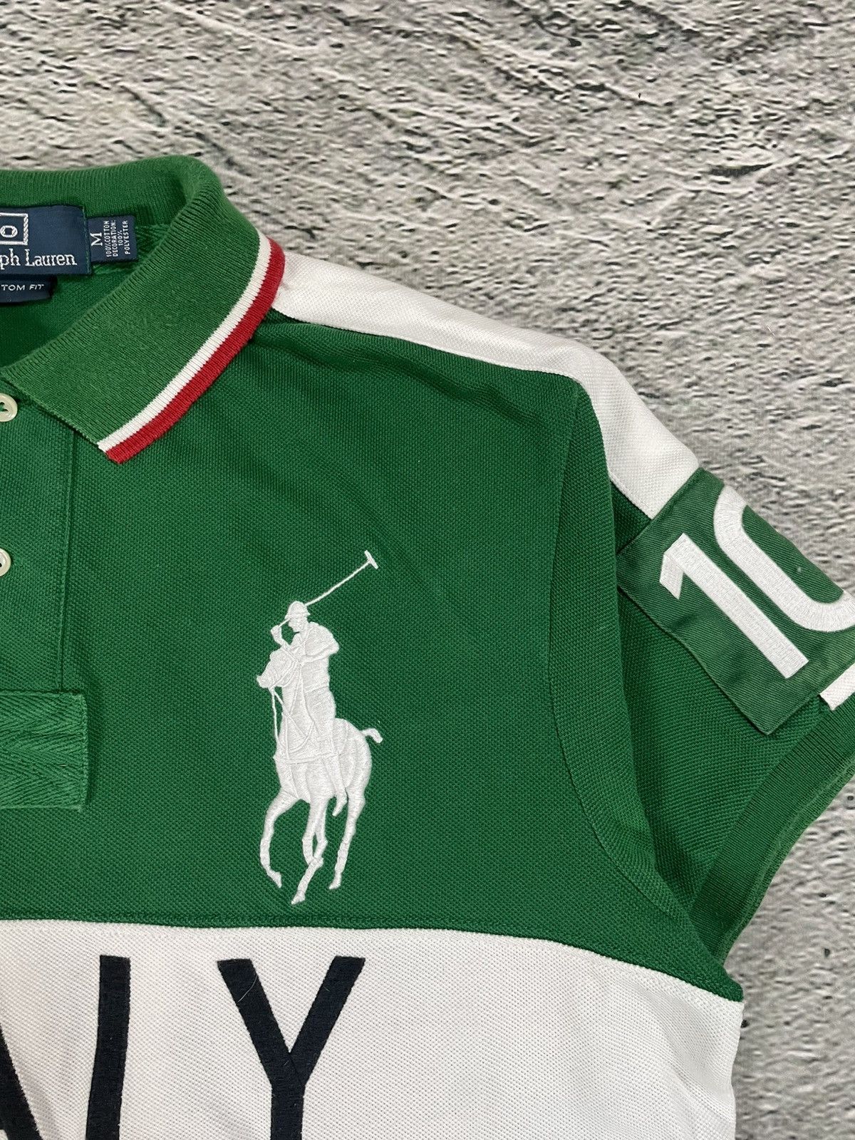 Ralph Lauren Chief Keef Polo Italy Ralph Lauren T-shirt vintage green Size US M / EU 48-50 / 2 - 4 Thumbnail