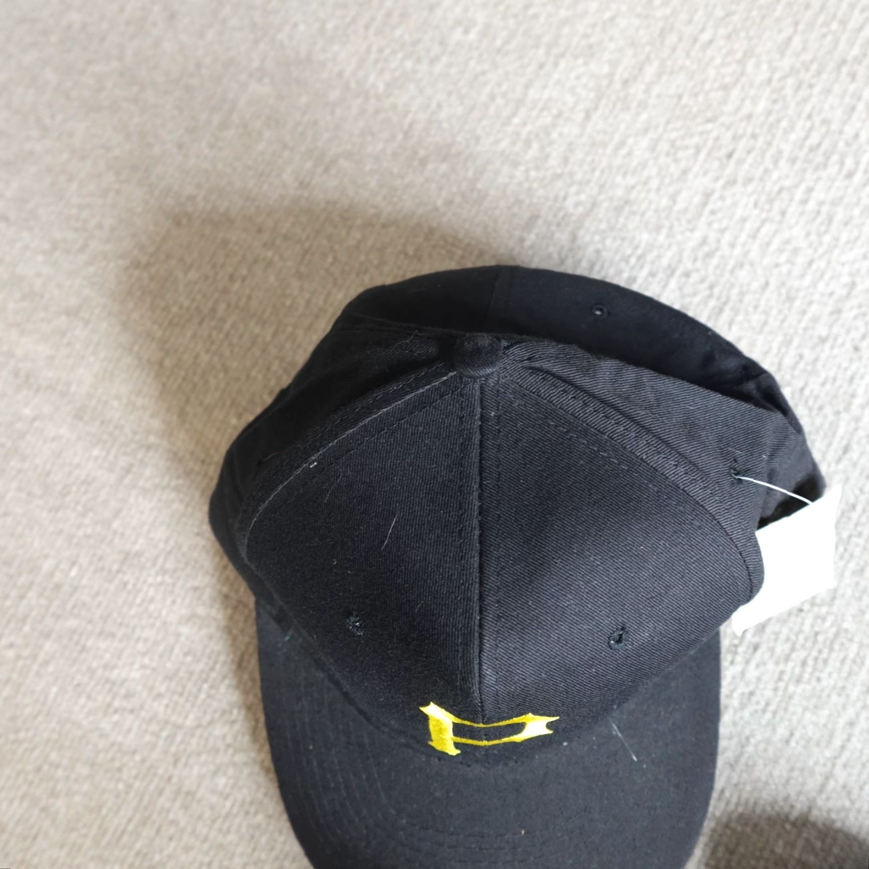 Vintage VINTAGE Pittsburg Pirates Hat Black Snapback Embroidered NEW Size ONE SIZE - 2 Thumbnail