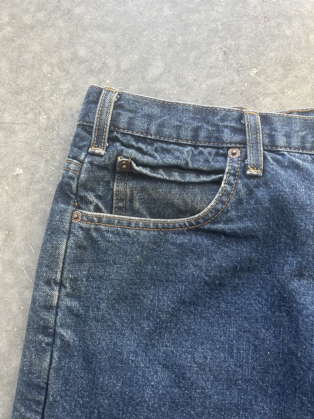 Dickies × Vintage Vintage Y2K Dickies Flannel Lined Jeans Size US 36 / EU 52 - 5 Thumbnail