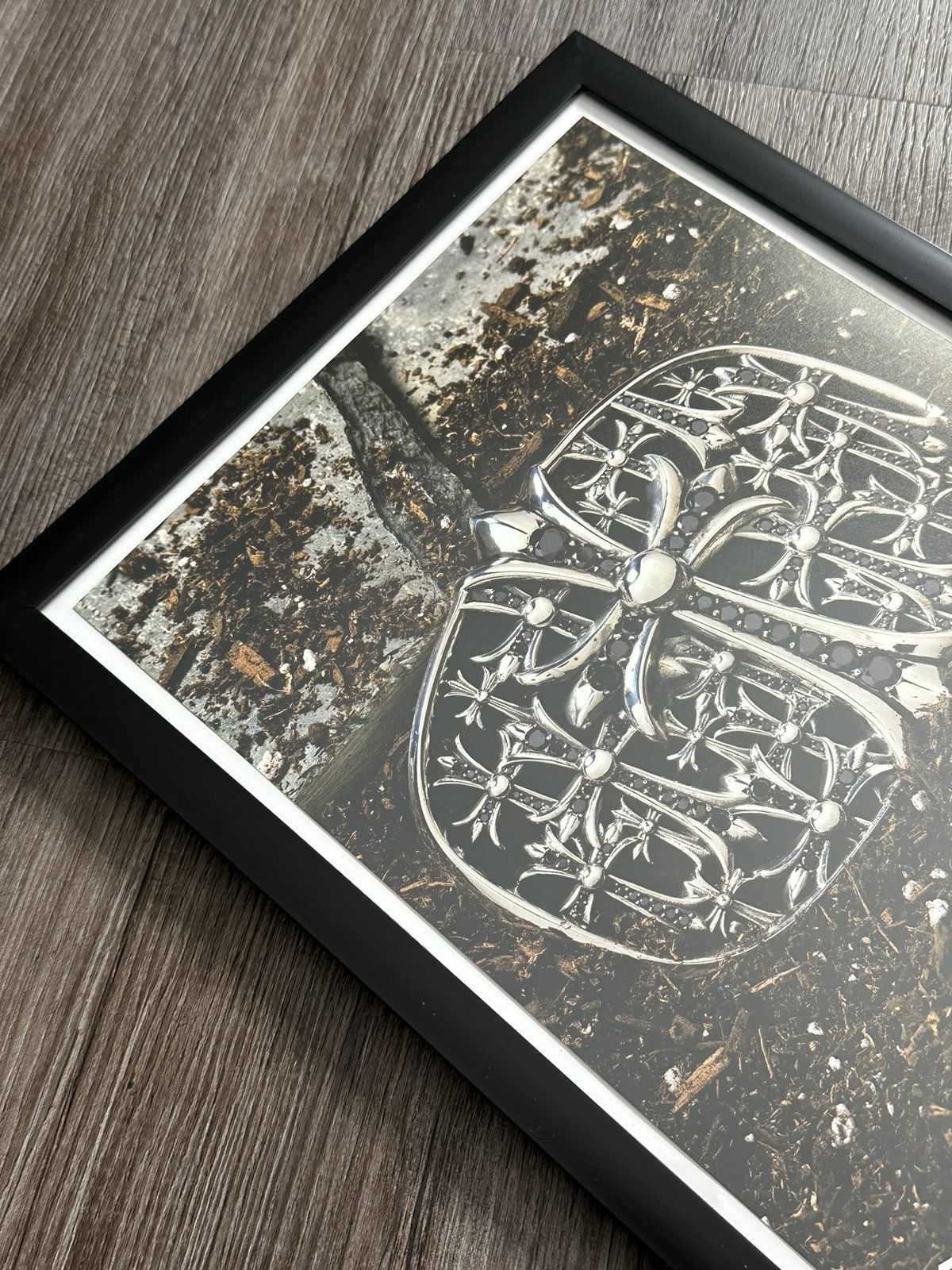 Chrome Hearts 🖤Chrome Hearts🖤 Ring 9x12 Framed Poster Size ONE SIZE - 4 Thumbnail