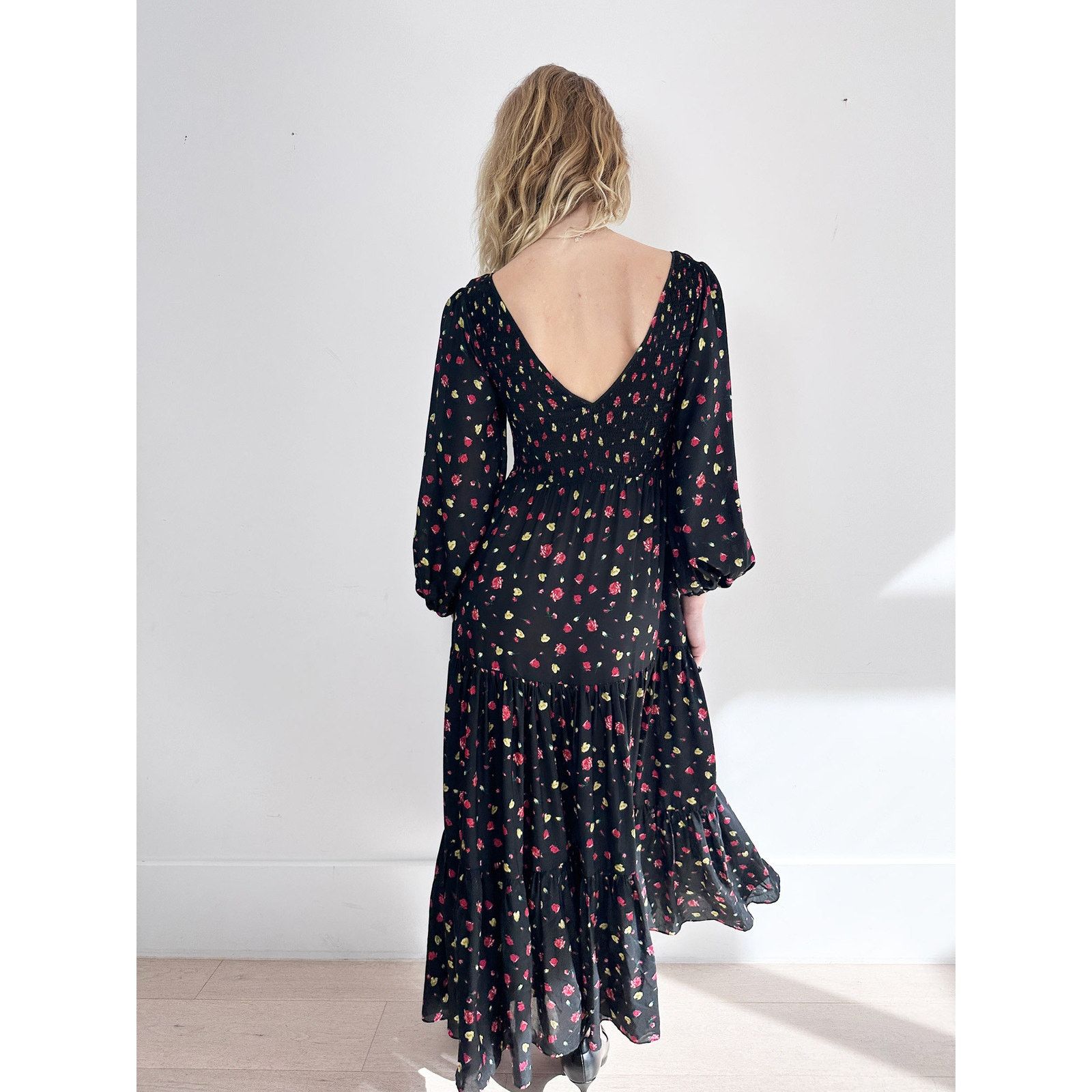 RIXO RIXO LONDON Rose Print Dress Size XS / US 0-2 / IT 36-38 - 5 Thumbnail