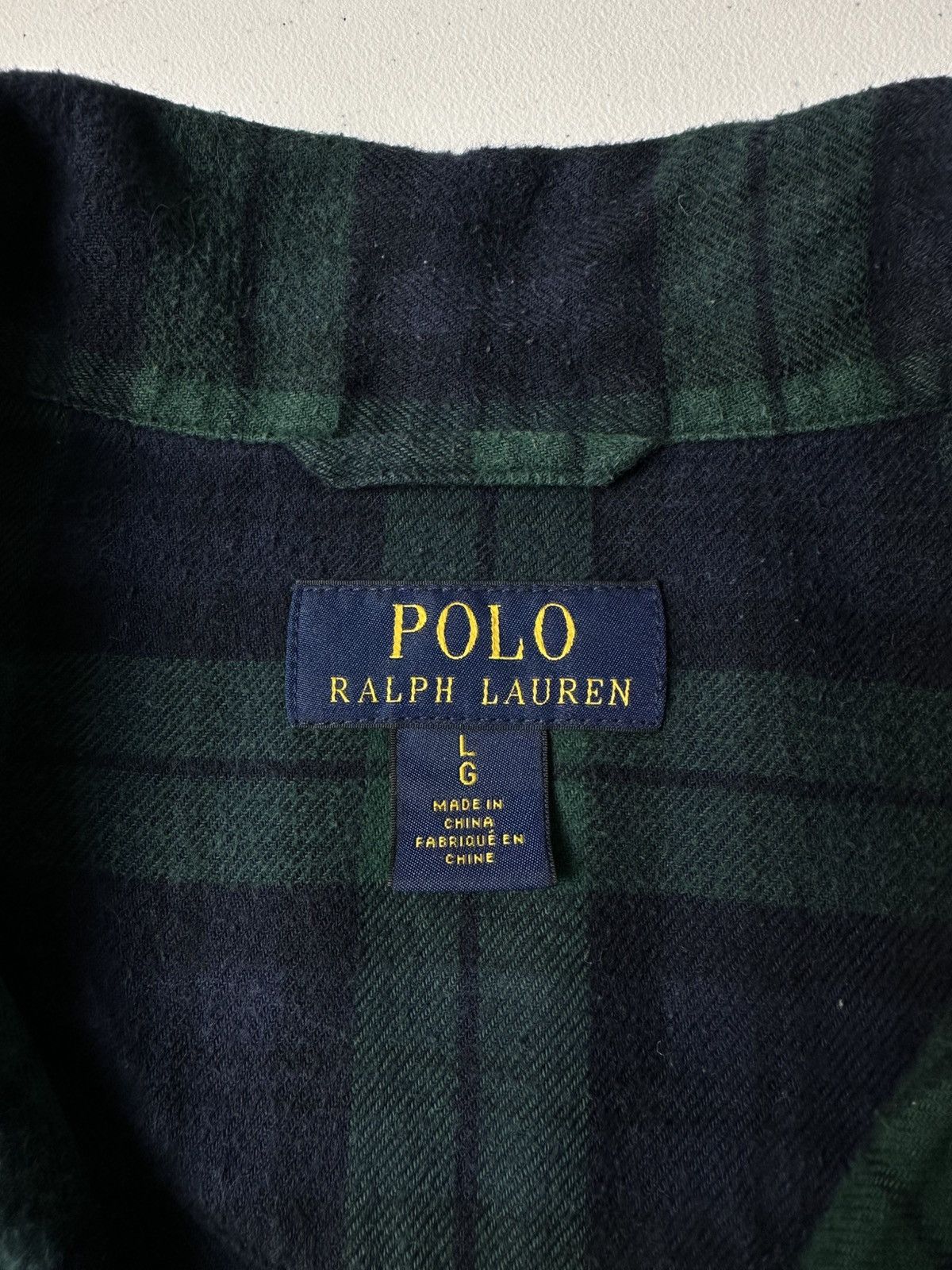 Polo Ralph Lauren Polo Ralph Lauren Teddy Bear Flannel Shirt Check Size US L / EU 52-54 / 3 - 10 Thumbnail