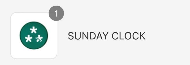 Full Send Bloody Sunday clock Size ONE SIZE - 2 Thumbnail