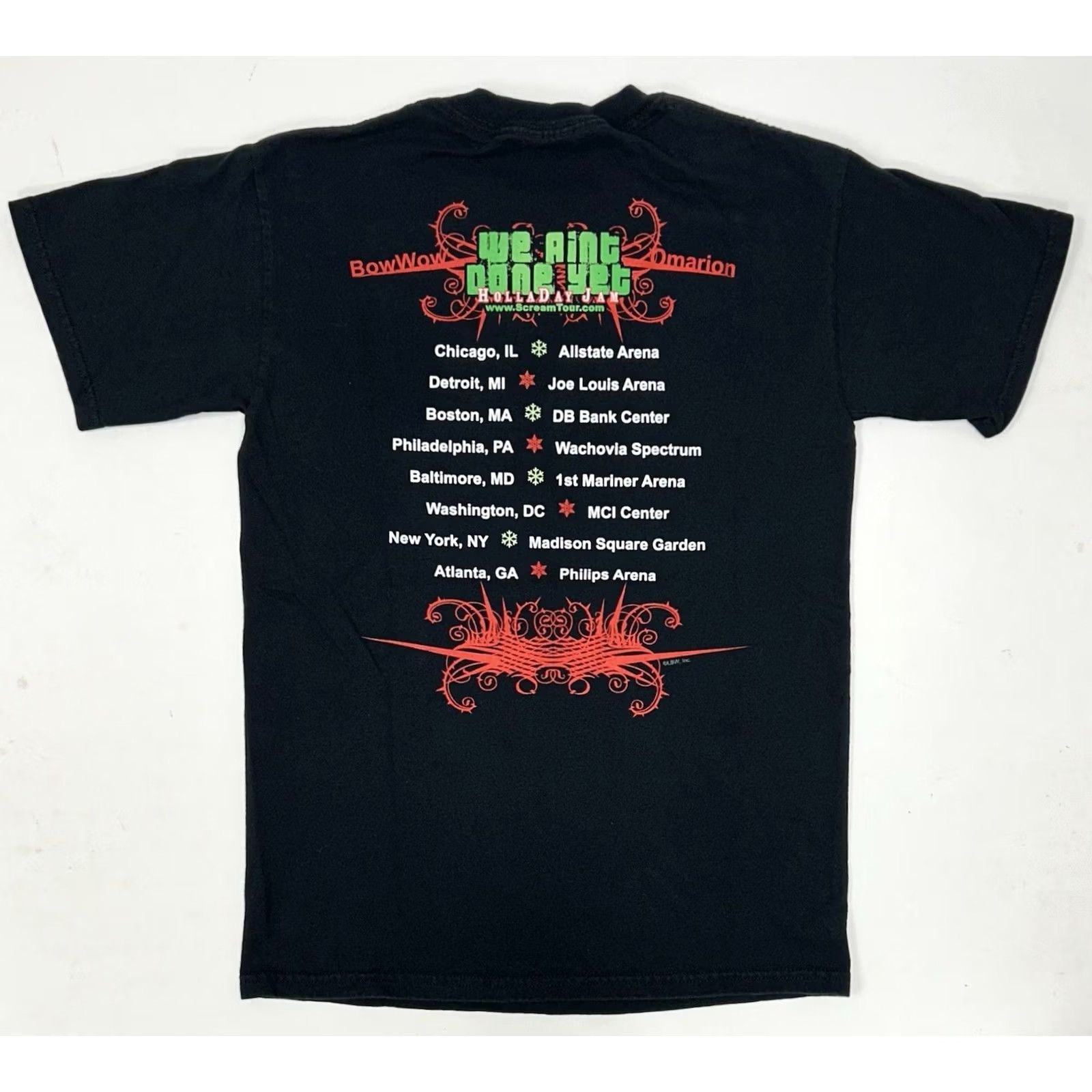 Vintage VINTAGE 2005 Bow Wow Omarion We Ain't Done Yet T-Shirt Music Tour Small Black Size US S / EU 44-46 / 1 - 2 Thumbnail