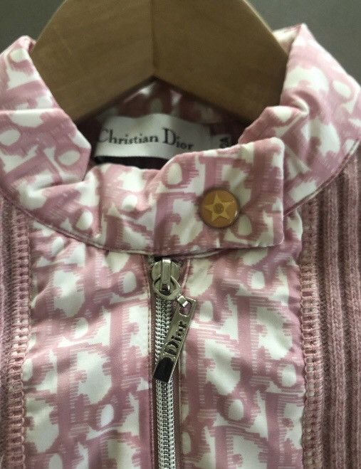 Dior Pink Dior oblique Monogramme Cardigan Size XS / US 0-2 / IT 36-38 - 3 Thumbnail