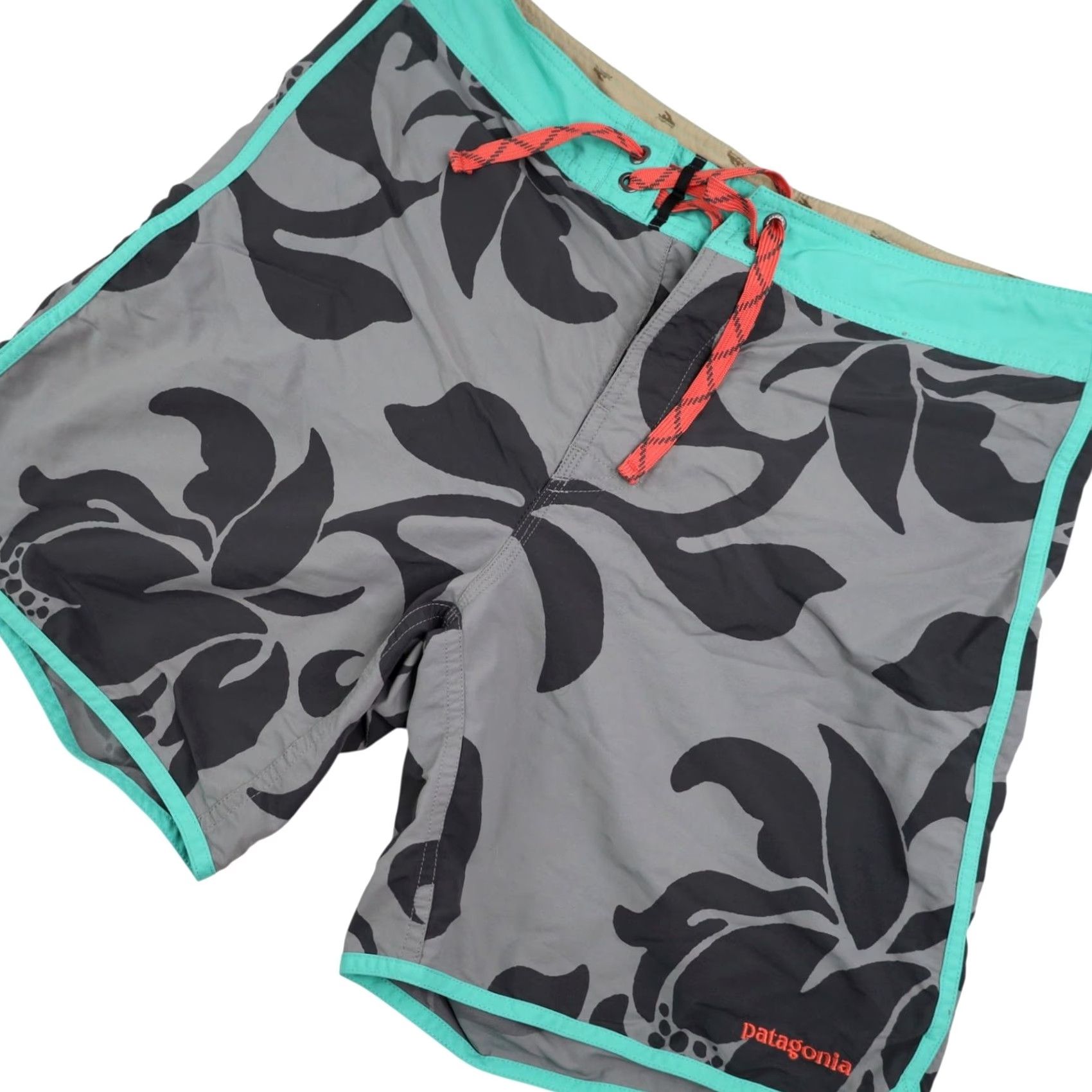Patagonia Patagonia Hybrid Tropical Swim Shorts 33" Gray Mens Regular Size 33 Hybrid Swim Shorts 90s? Size US 33 - 2 Thumbnail