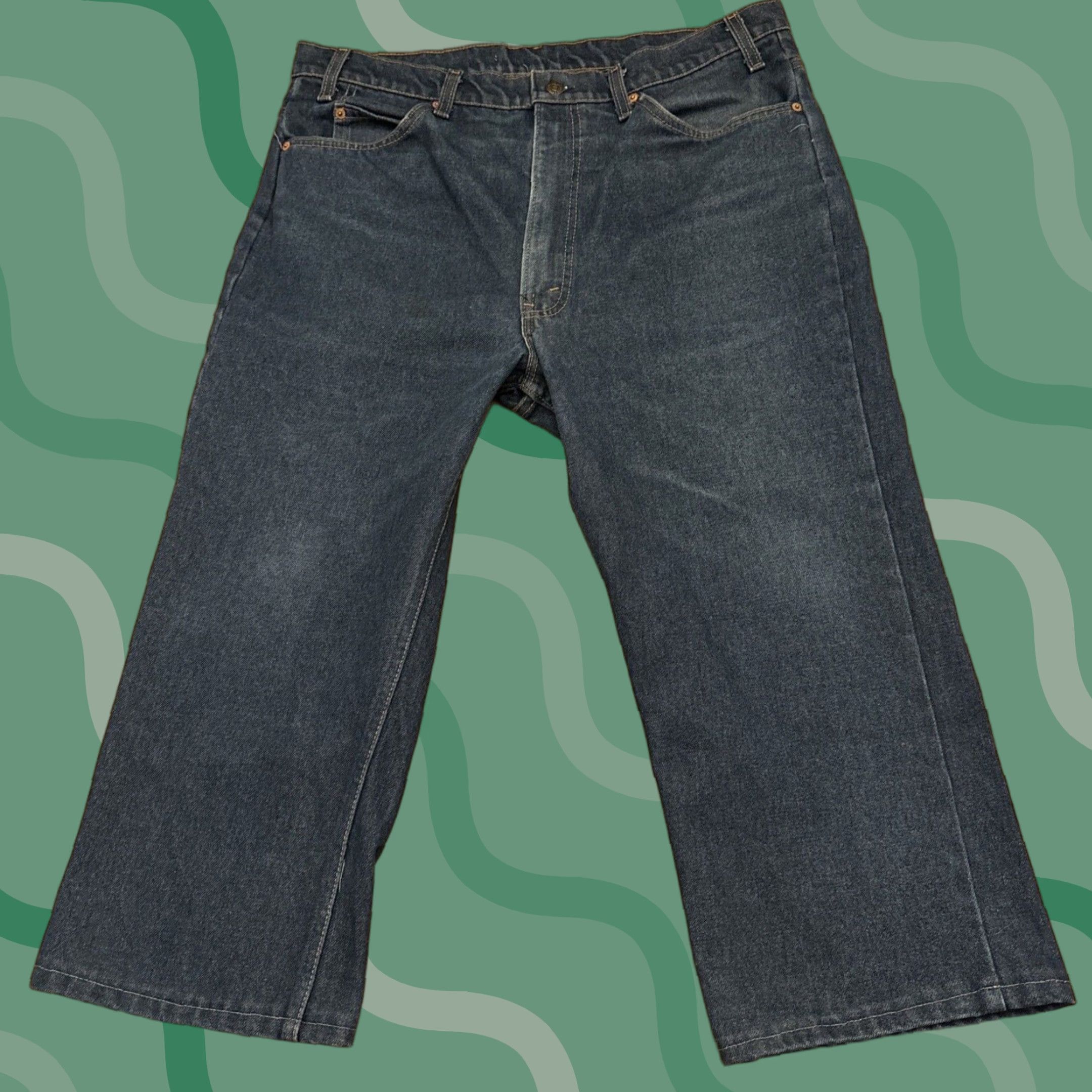 Levi's VINTAGE Levi's 575 Jeans 36x22 Blue Straight Mens Size US 36 / EU 52 - 1 Thumbnail