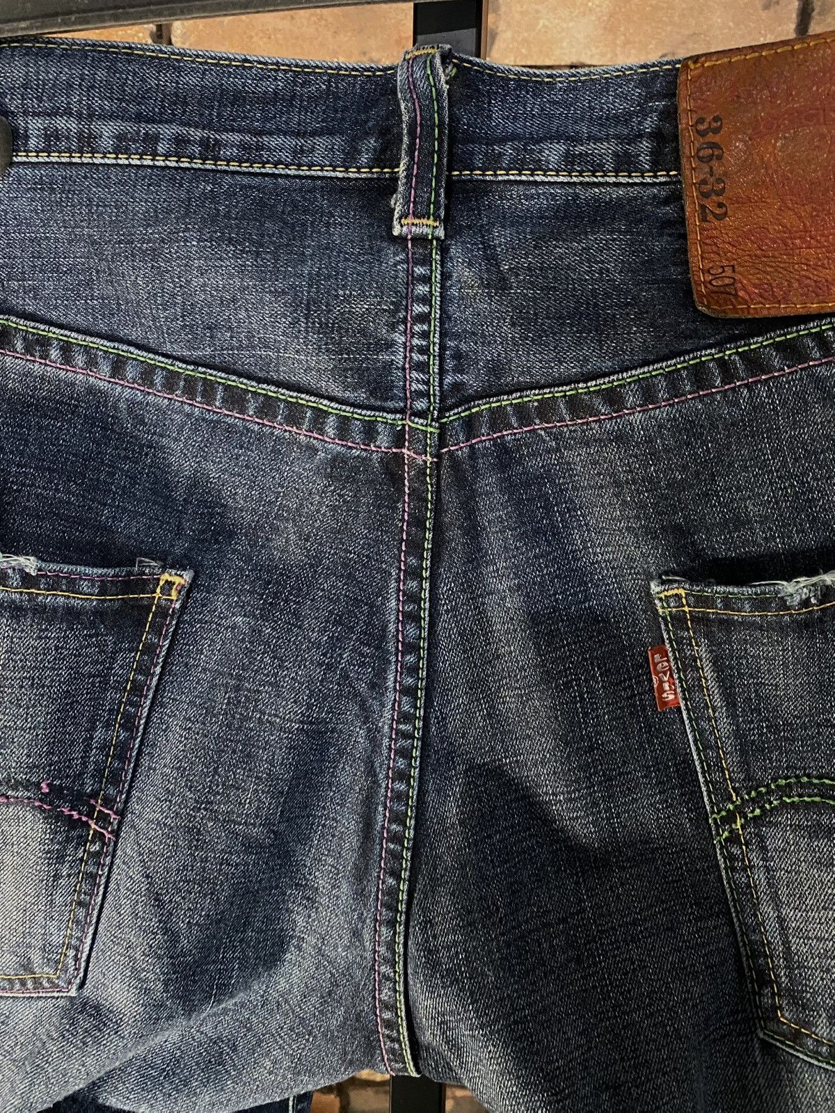 Levi's SS06 ATMOS JAPAN X LEVI’S 507 JEANS FRAGMENT FENOM STUSSY Size US 36 / EU 52 - 6 Thumbnail