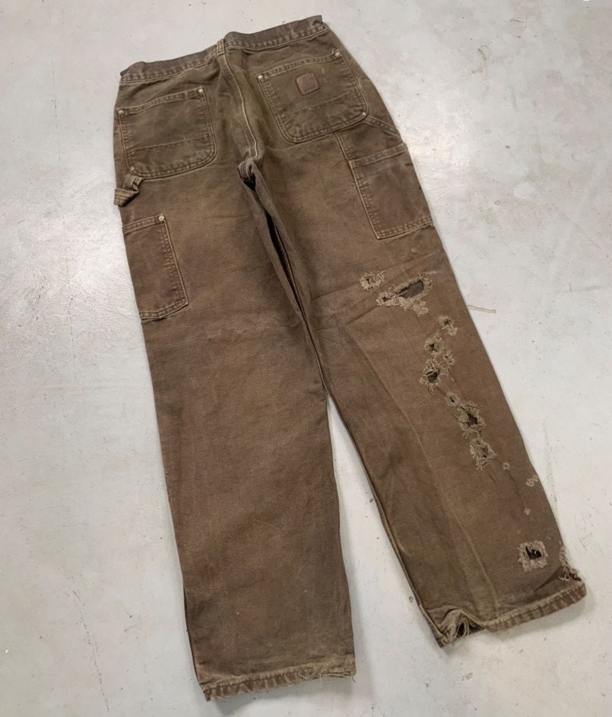 Carhartt Vintage carhartt b136 dkb double knee denim Size US 30 / EU 46 - 2 Thumbnail