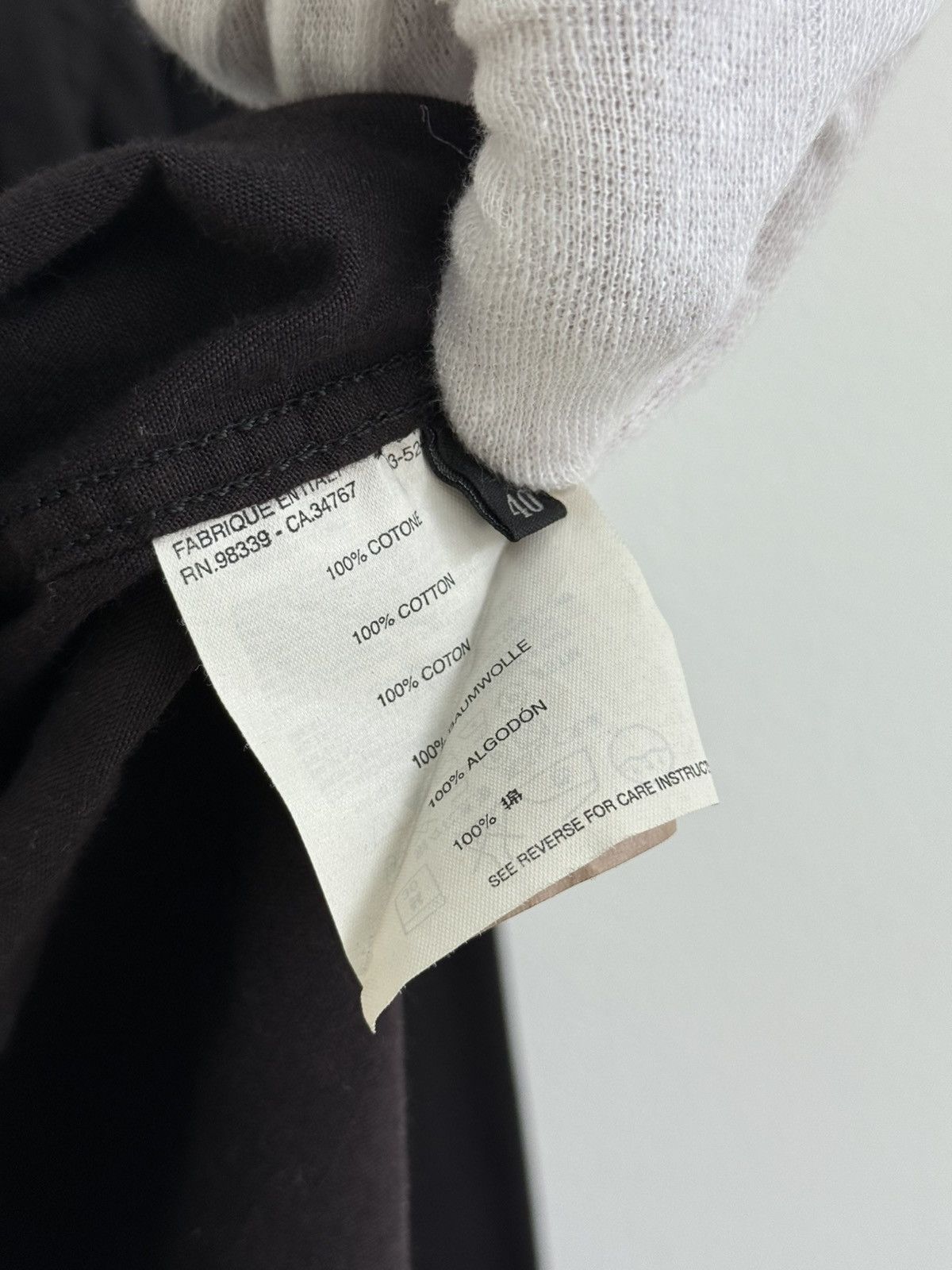 Prada Prada Black Shirt Size US M / EU 48-50 / 2 - 8 Thumbnail