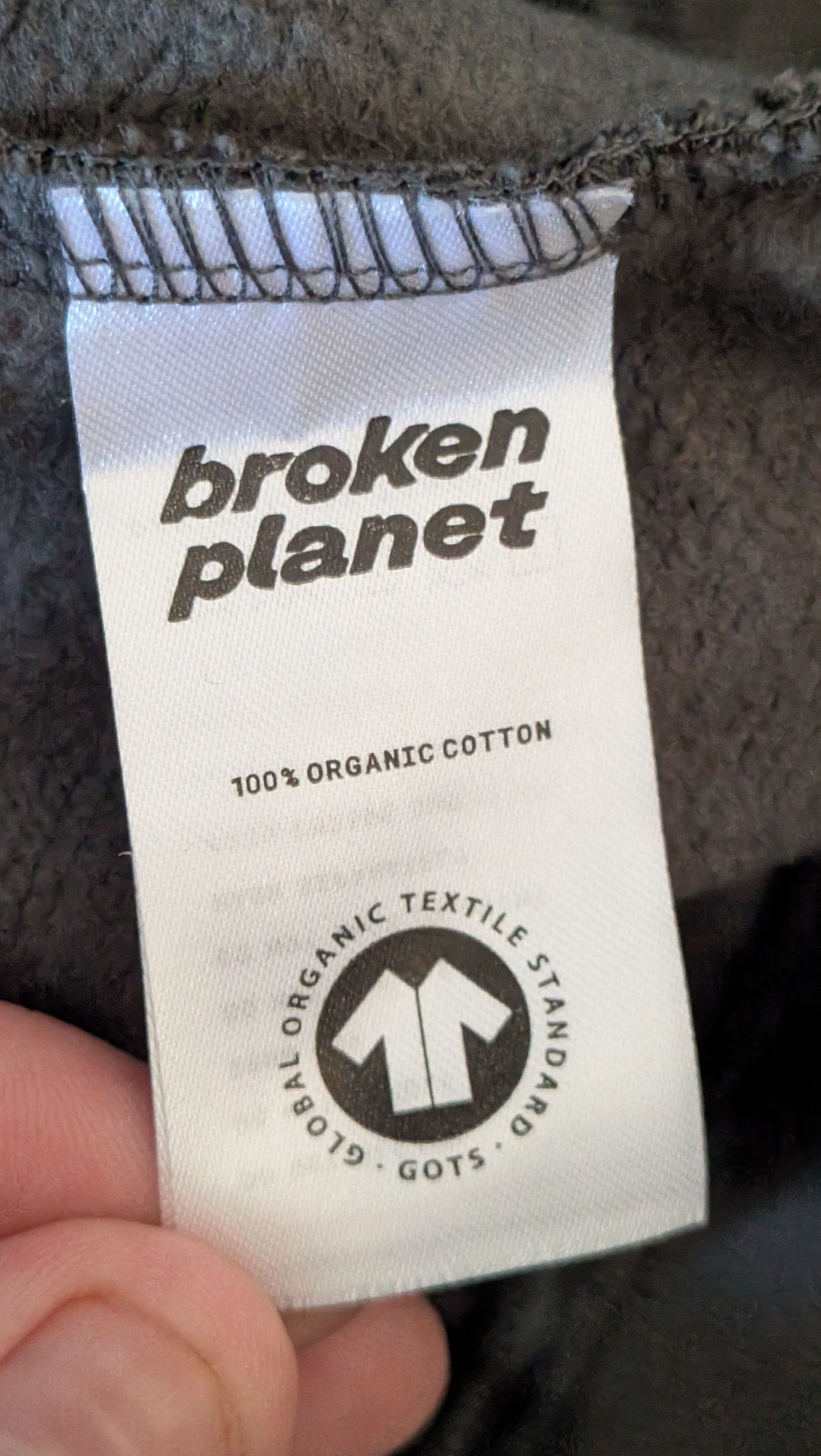 Broken Planet Broken Planet Chaos Hoodie (Gunmetal Grey) Size US S / EU 44-46 / 1 - 5 Thumbnail