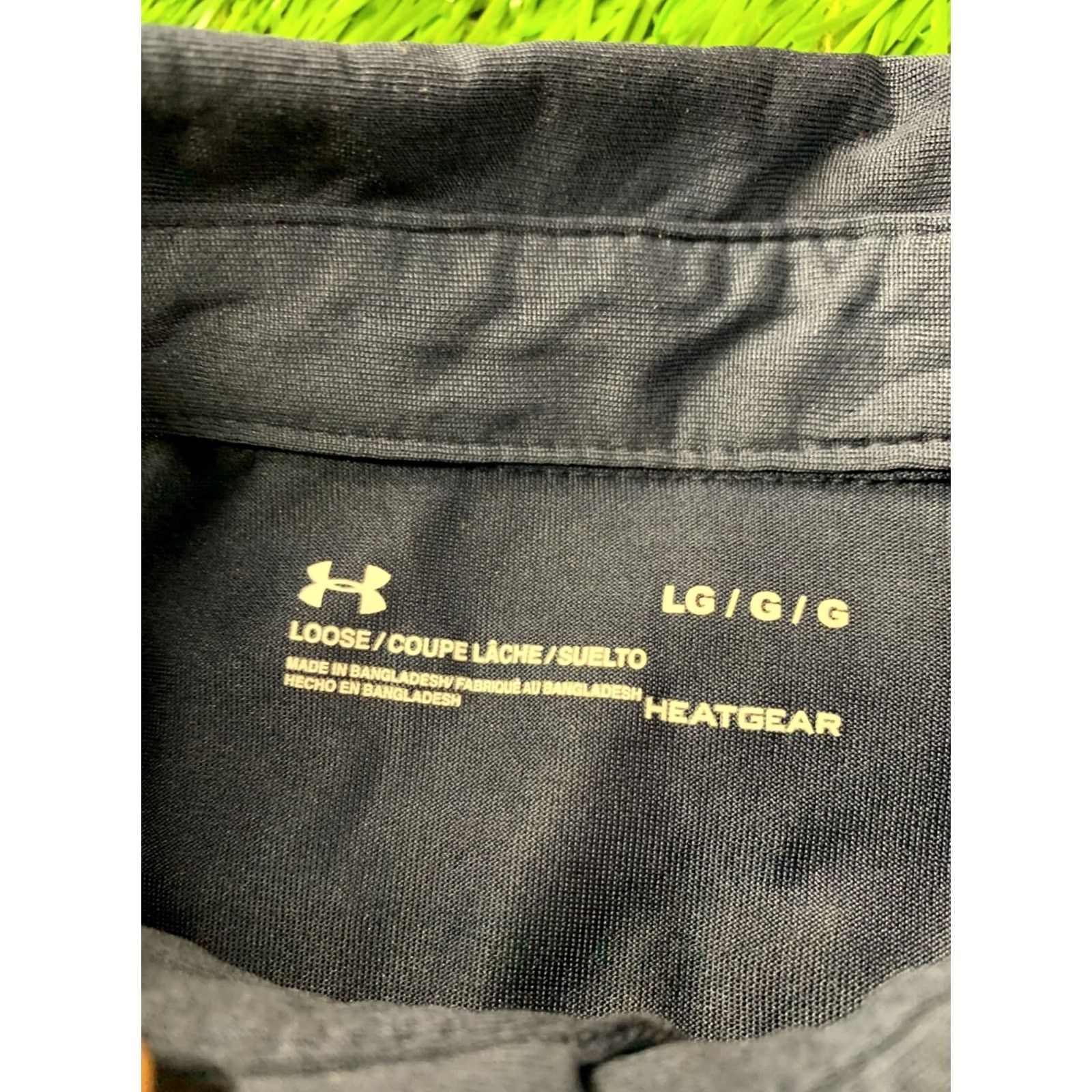 Under Armour Under Armour HeatGear Polo Shirt Men L Navy Blue 2019 100% Polyester Short Sleeve CrossFit Training Jersey Size US L / EU 52-54 / 3 - 5 Thumbnail