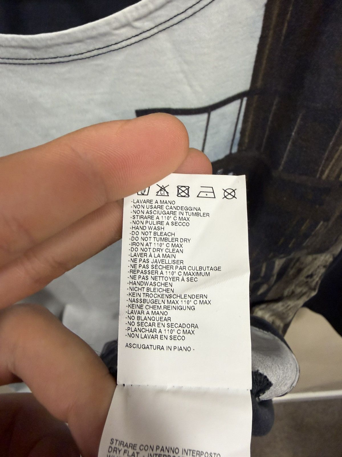 Maison Margiela Maison Margiela MM6 Abstract Print Tower T-Shirt Size L / US 10 / IT 46 - 8 Thumbnail