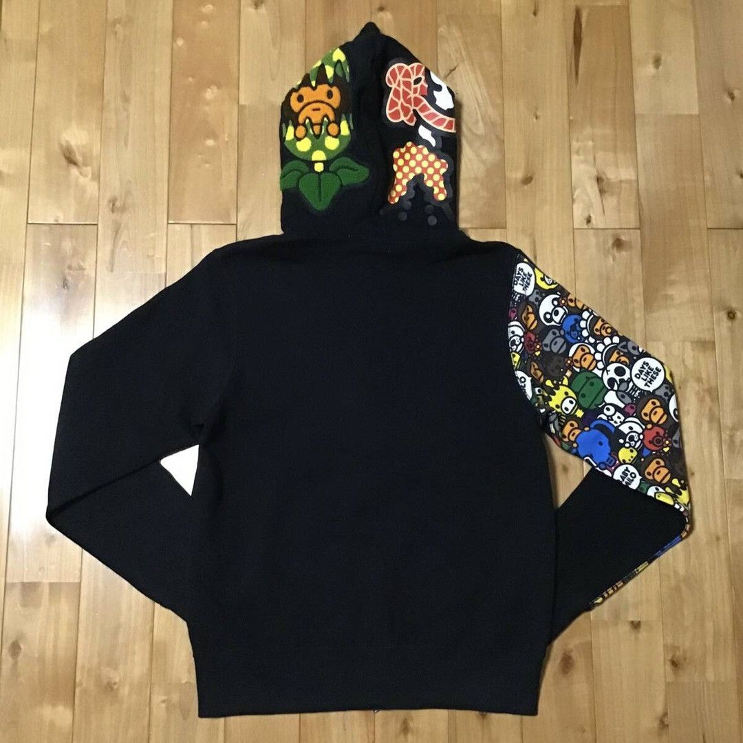Bape BAPE MILO Animal Safari JURASSIC REX FULL ZIP HOODIE NIGO Size US S / EU 44-46 / 1 - 3 Thumbnail