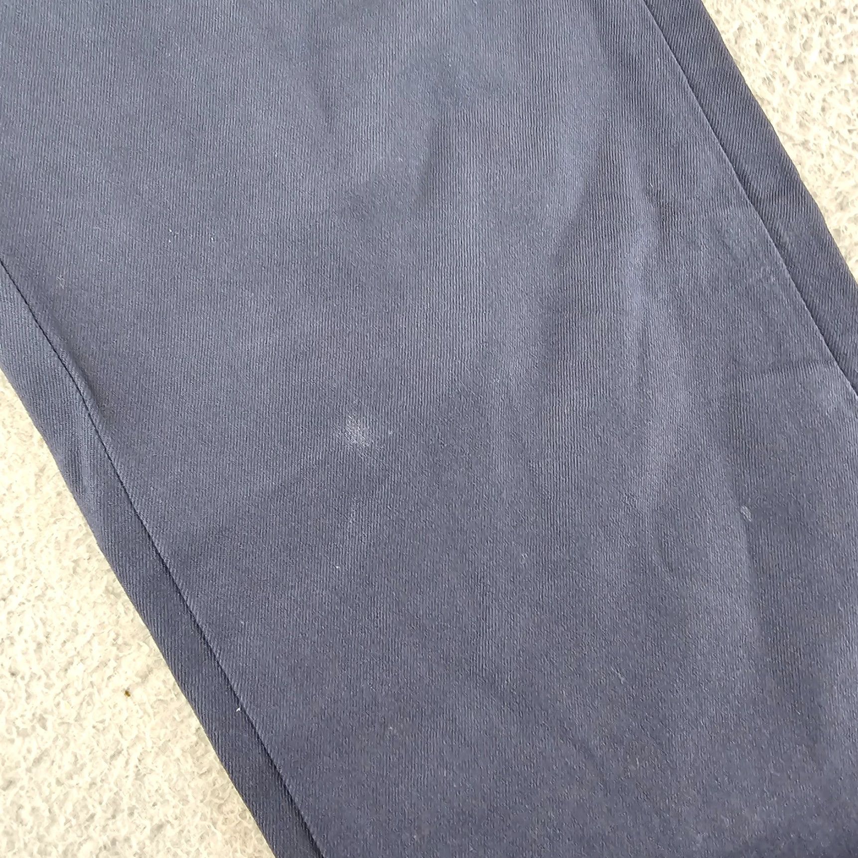 Vintage Hill City Everyday Tech Pants Mens 32x31 Navy Straight Fit Stretch Water Resistant Wind Casual Workwear Chino Regular 32in Inseam Size US 32 / EU 48 - 4 Thumbnail