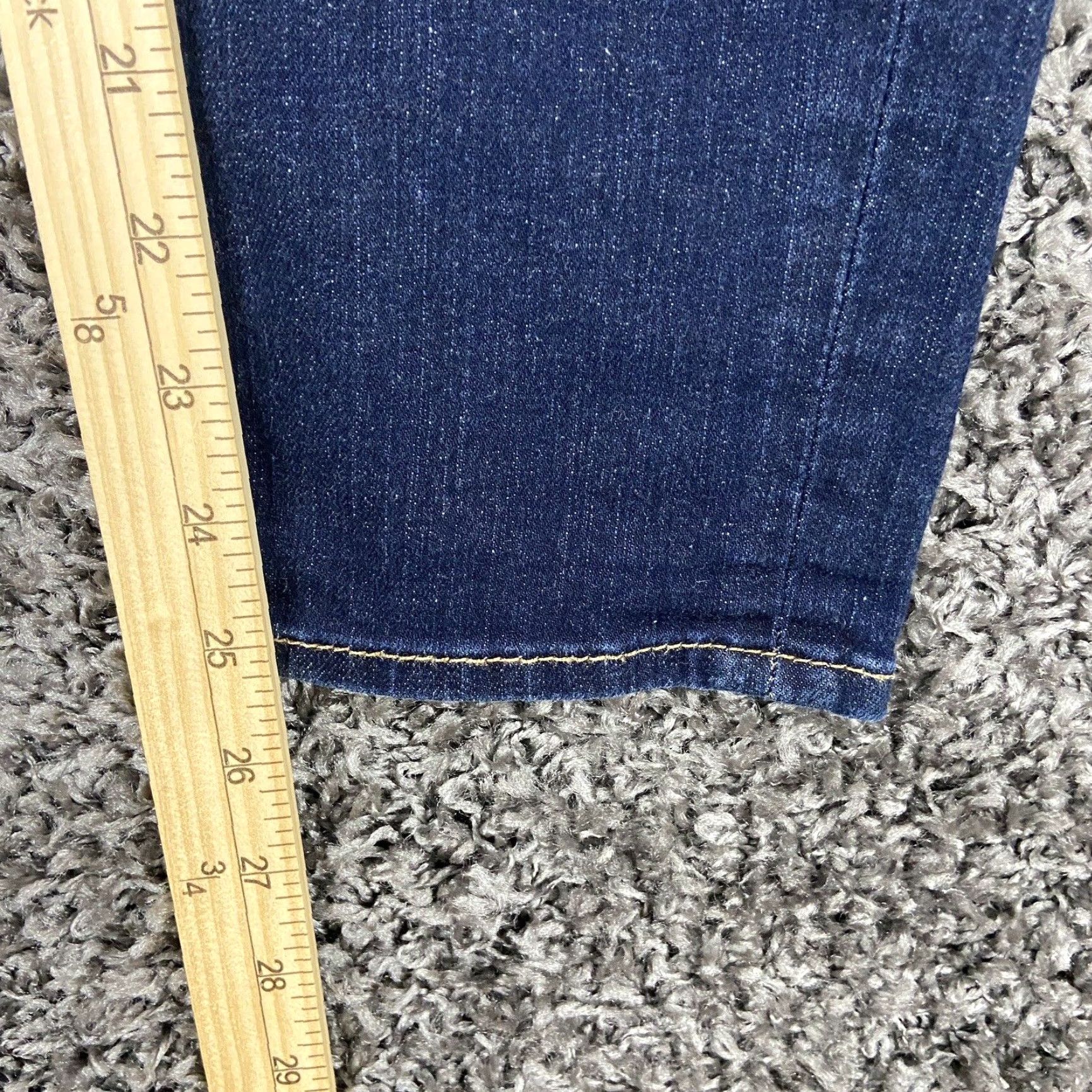 Vintage VINTAGE Big Star 1974 Low Rise Skinny Jeans Blue Women's 28 Size 28" / US 6 / IT 42 - 6 Thumbnail