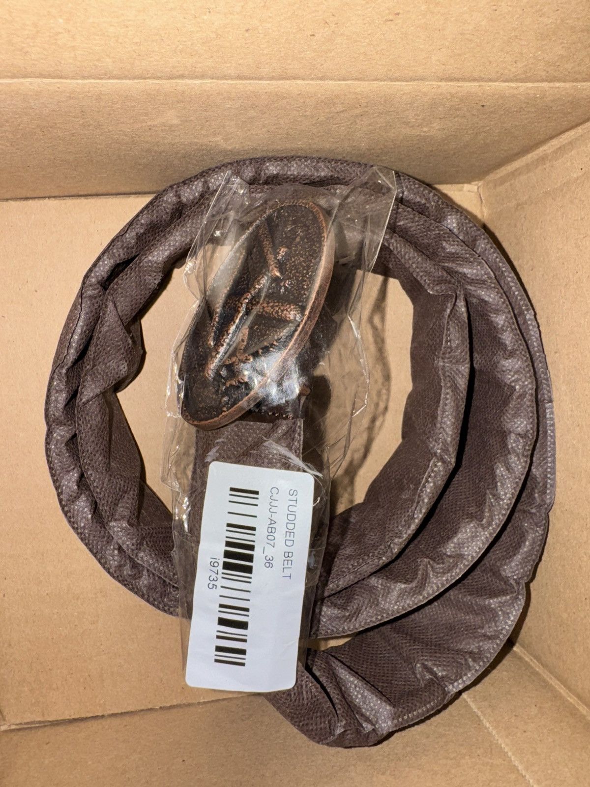 Travis Scott TRAVIS SCOTT STUDDED BELT Size 36 - 3 Thumbnail