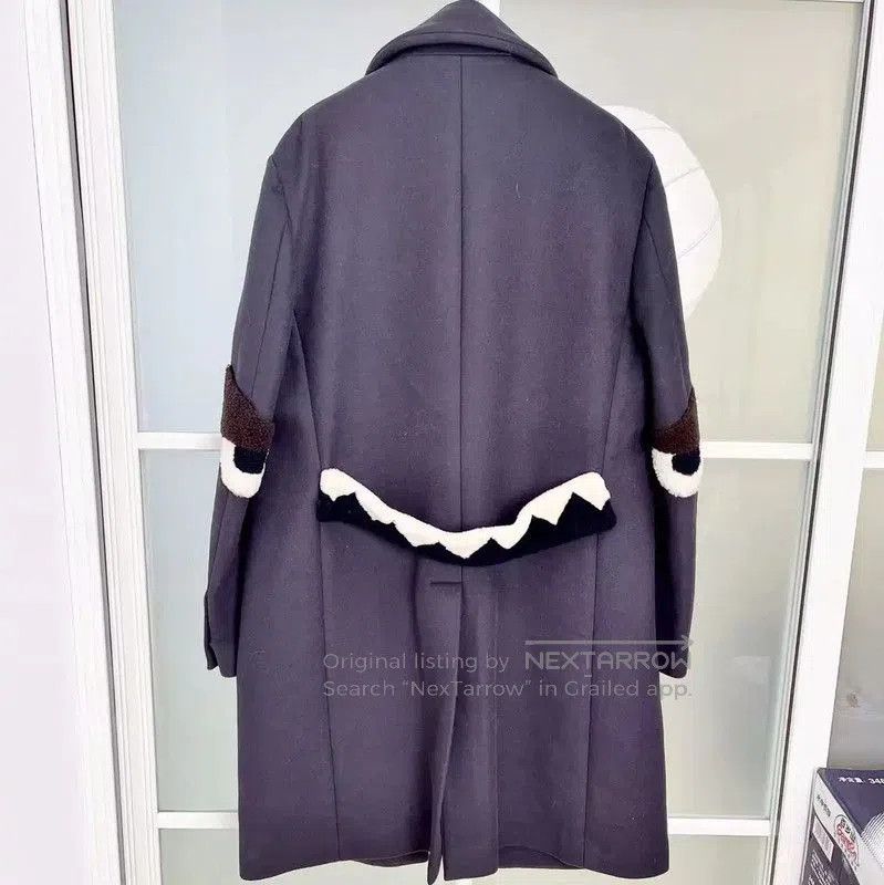 Fendi Fendi Dark Blue Women's Coat L Size . Size L / US 10 / IT 46 - 5 Thumbnail