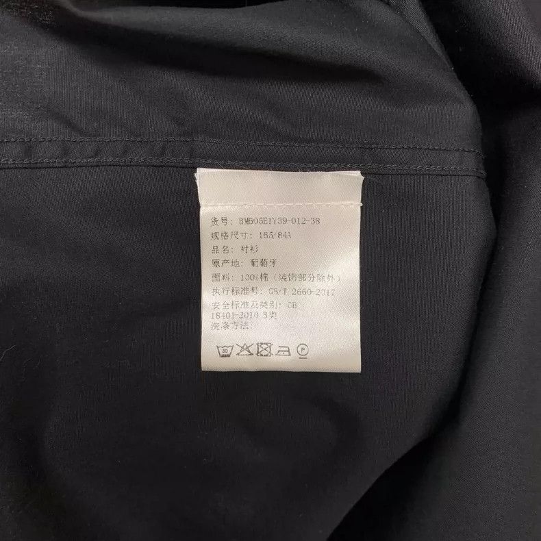 Givenchy Givenchy Size38 Black Shirt Size US M / EU 48-50 / 2 - 7 Thumbnail