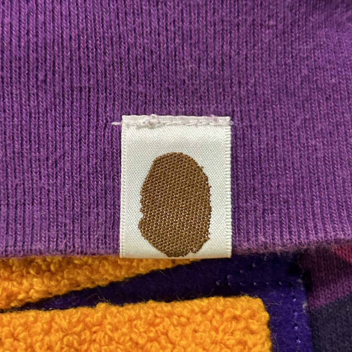 Bape BAPE Purple Camo Shark Sweatshirt Size US M / EU 48-50 / 2 - 9 Thumbnail