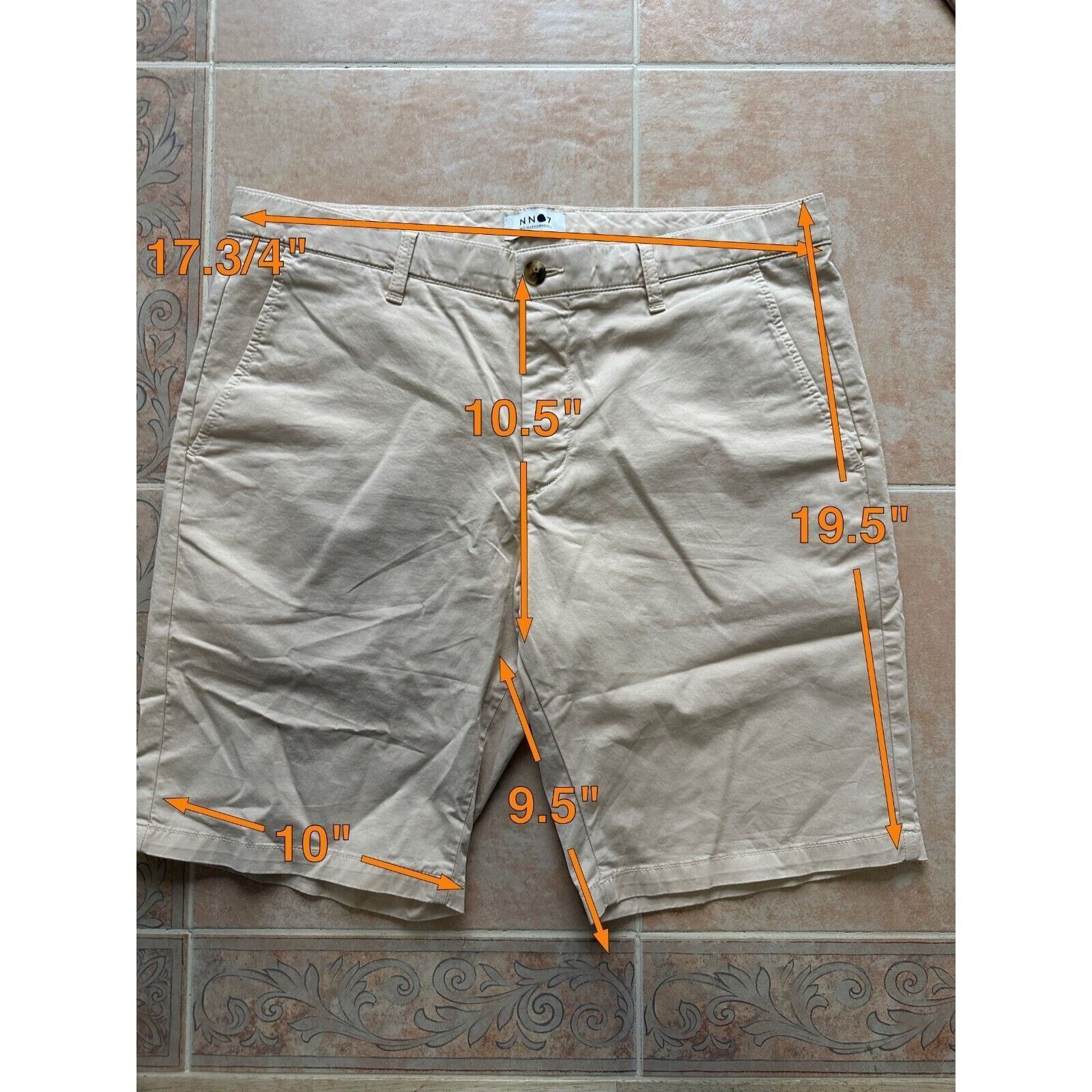 NN07 NN07 No Nationality Khaki Beige Crown shorts 1004 Men 34 Size US 34 / EU 50 - 7 Thumbnail